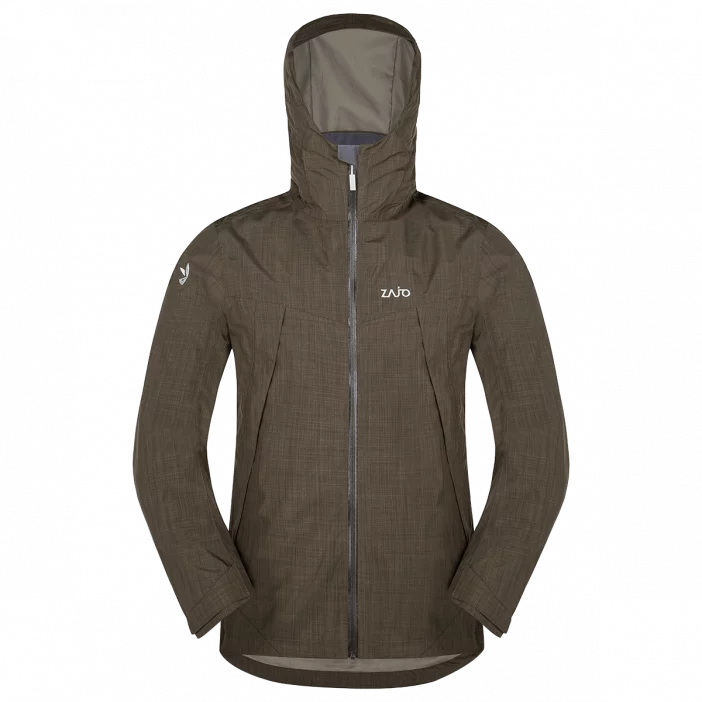 Nepremokavá bunda s priedušnými vlastnosťami.