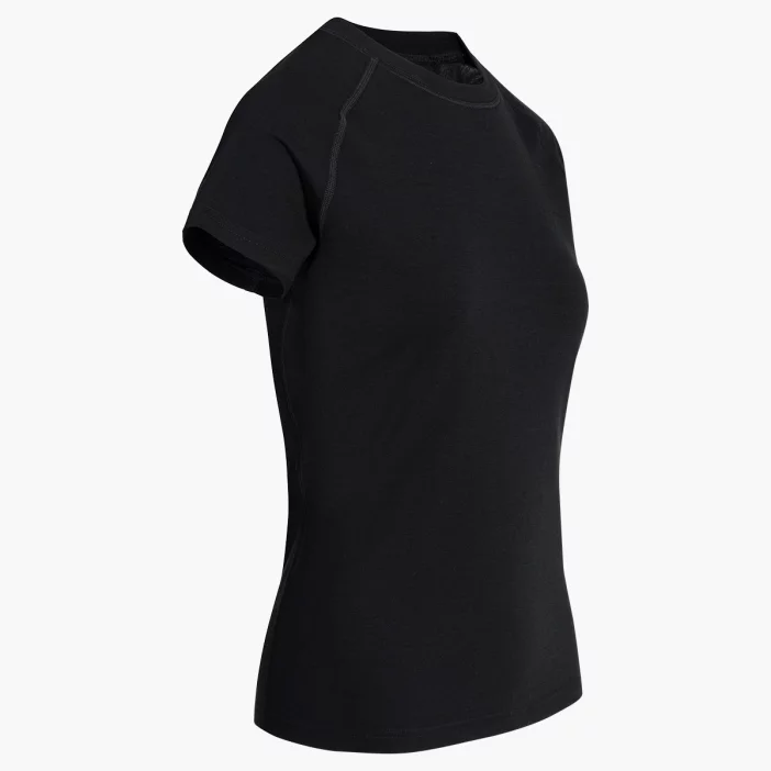 Krátkorukávové tričko z jemnej merino vlny.