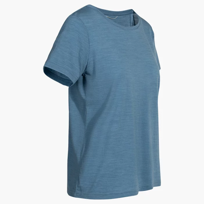 Voľné tričko s átkymi rukávmi z prvotriednej merino vlny