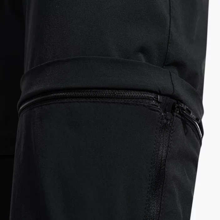 Odolné dámske turistické nohavice prispôsobiteľné na šortky.