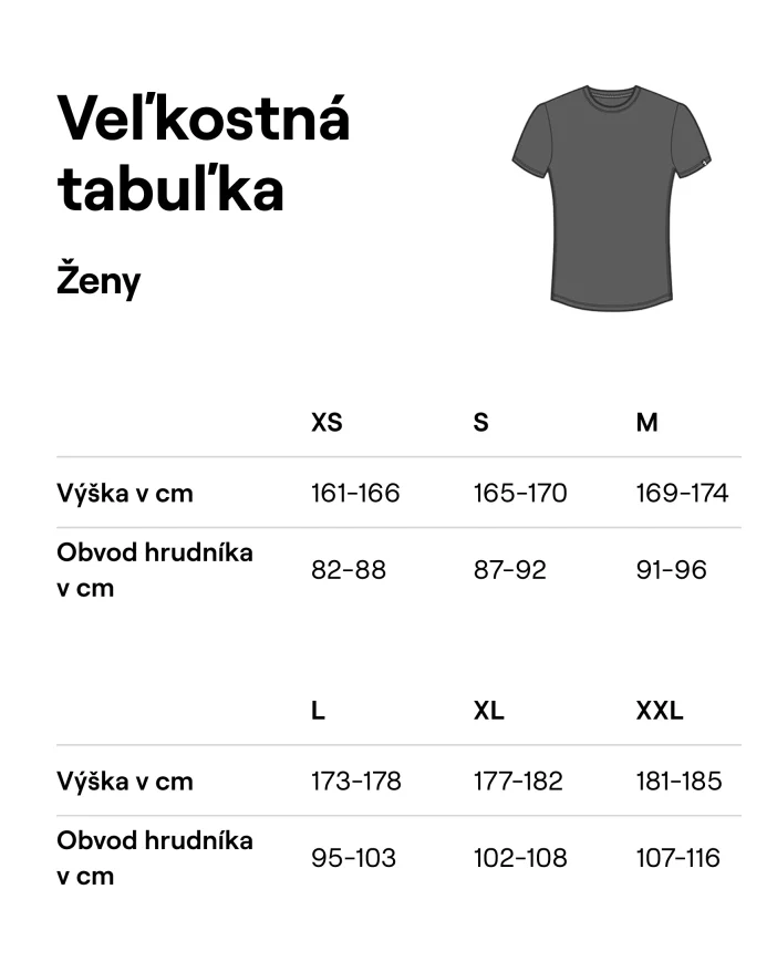 Krátkorukávové tričko z jemnej merino vlny.