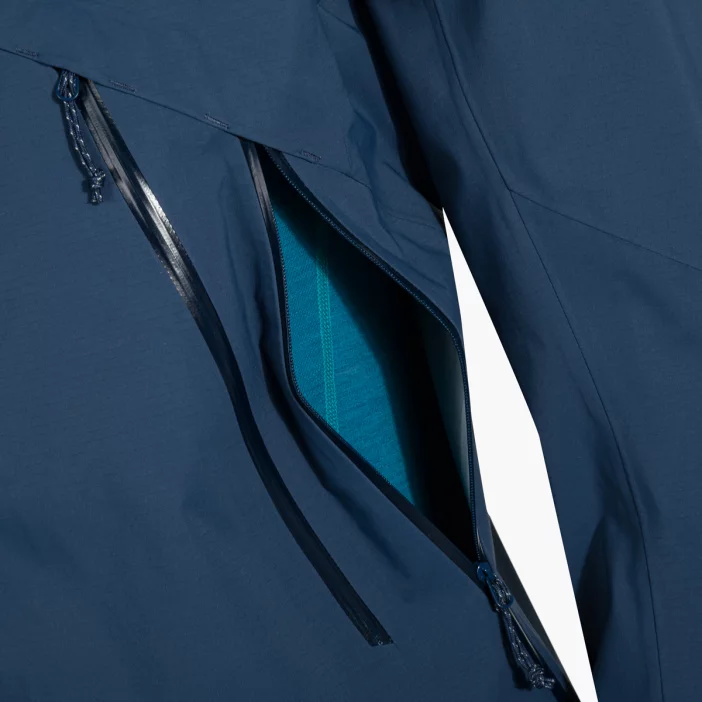 Nepremokavá hardshellová bunda s priedušnou membránou