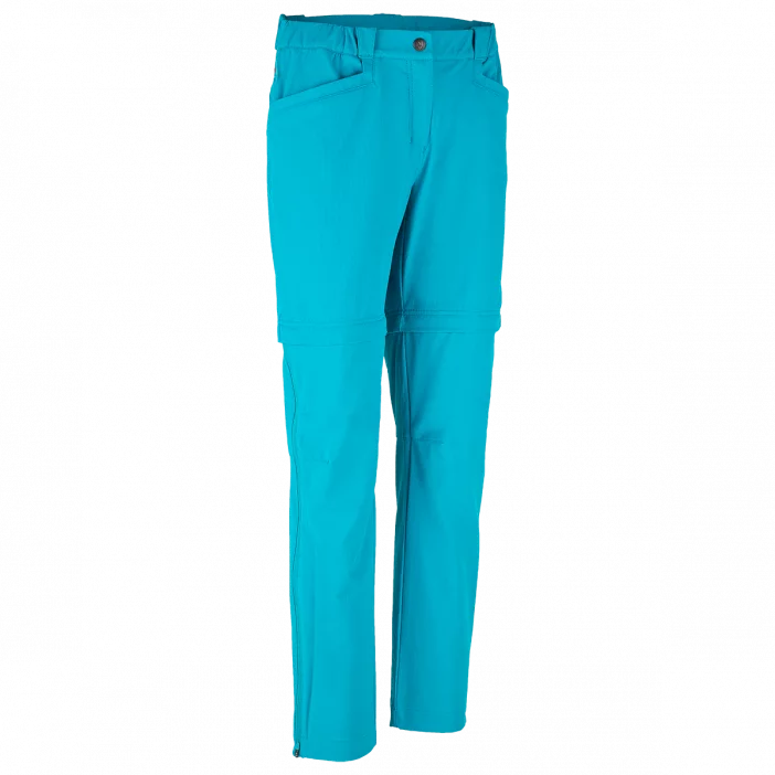 Odolné dámske turistické nohavice. prispôsobiteľné na šortky