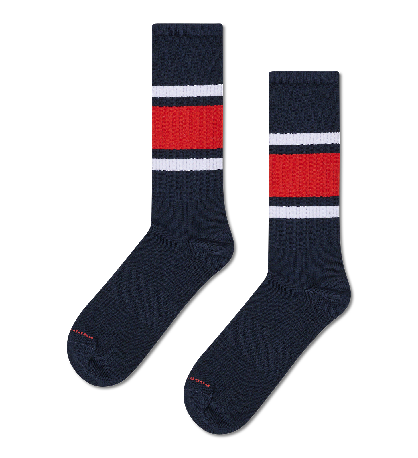 Simple Stripe Sneaker Sock