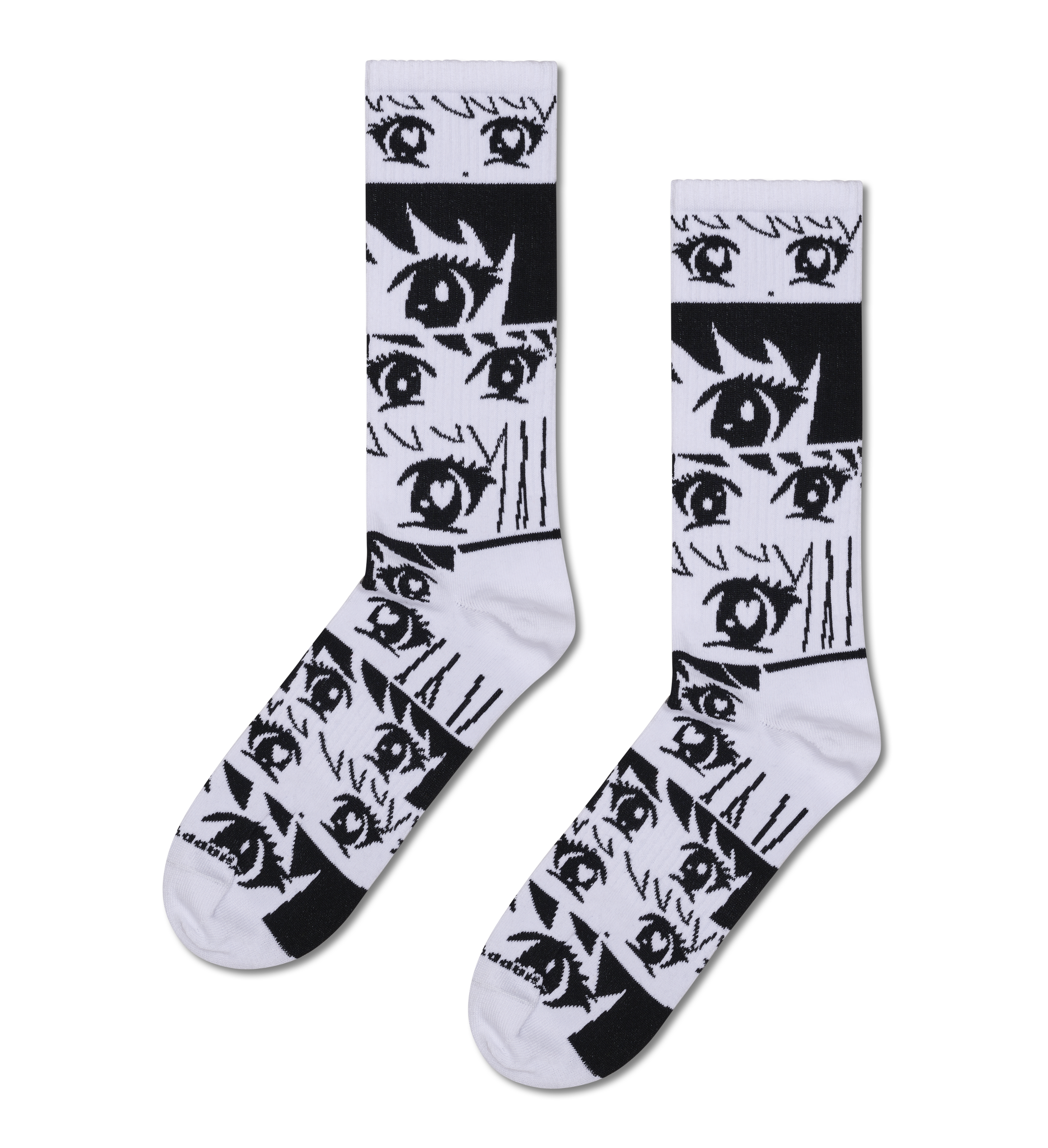Anime Stripes Sneaker Sock