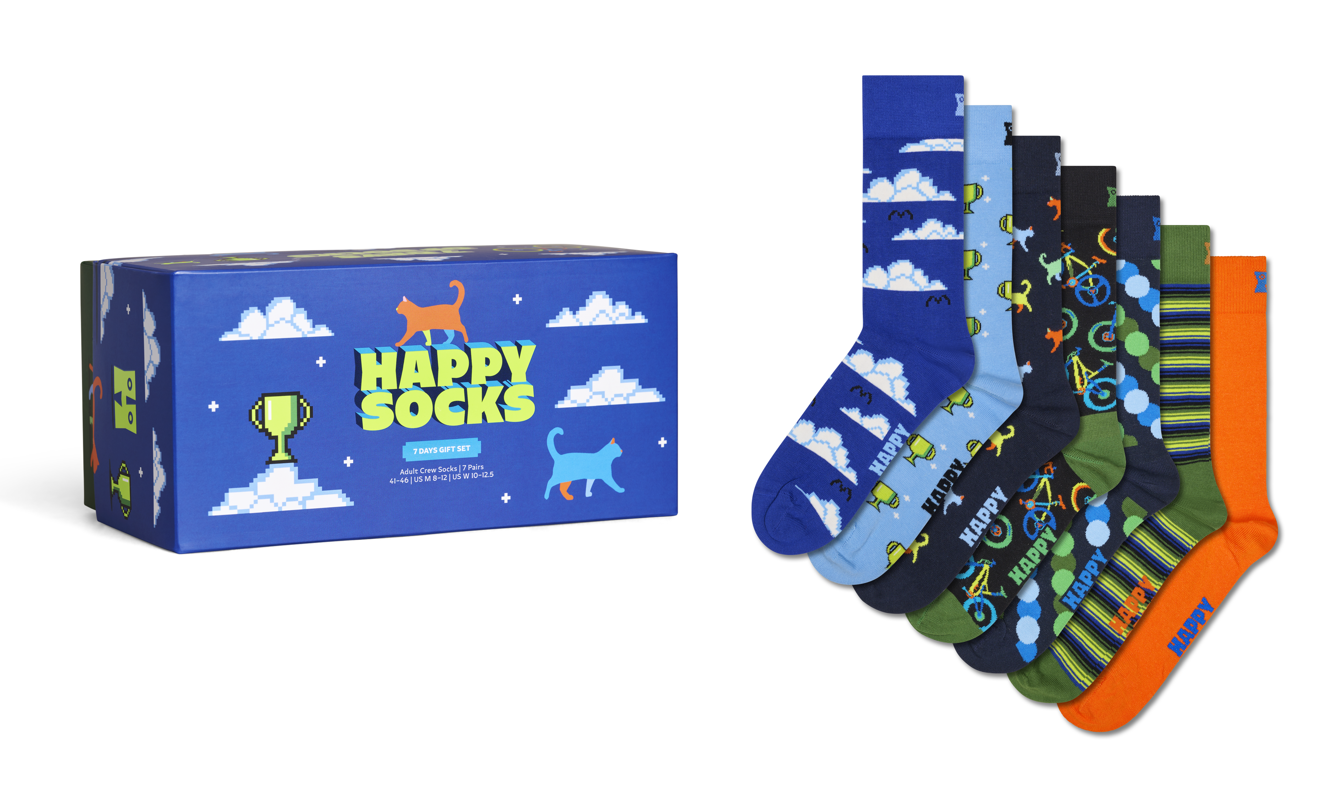 7-Pack Seven Days Socks Gift Set