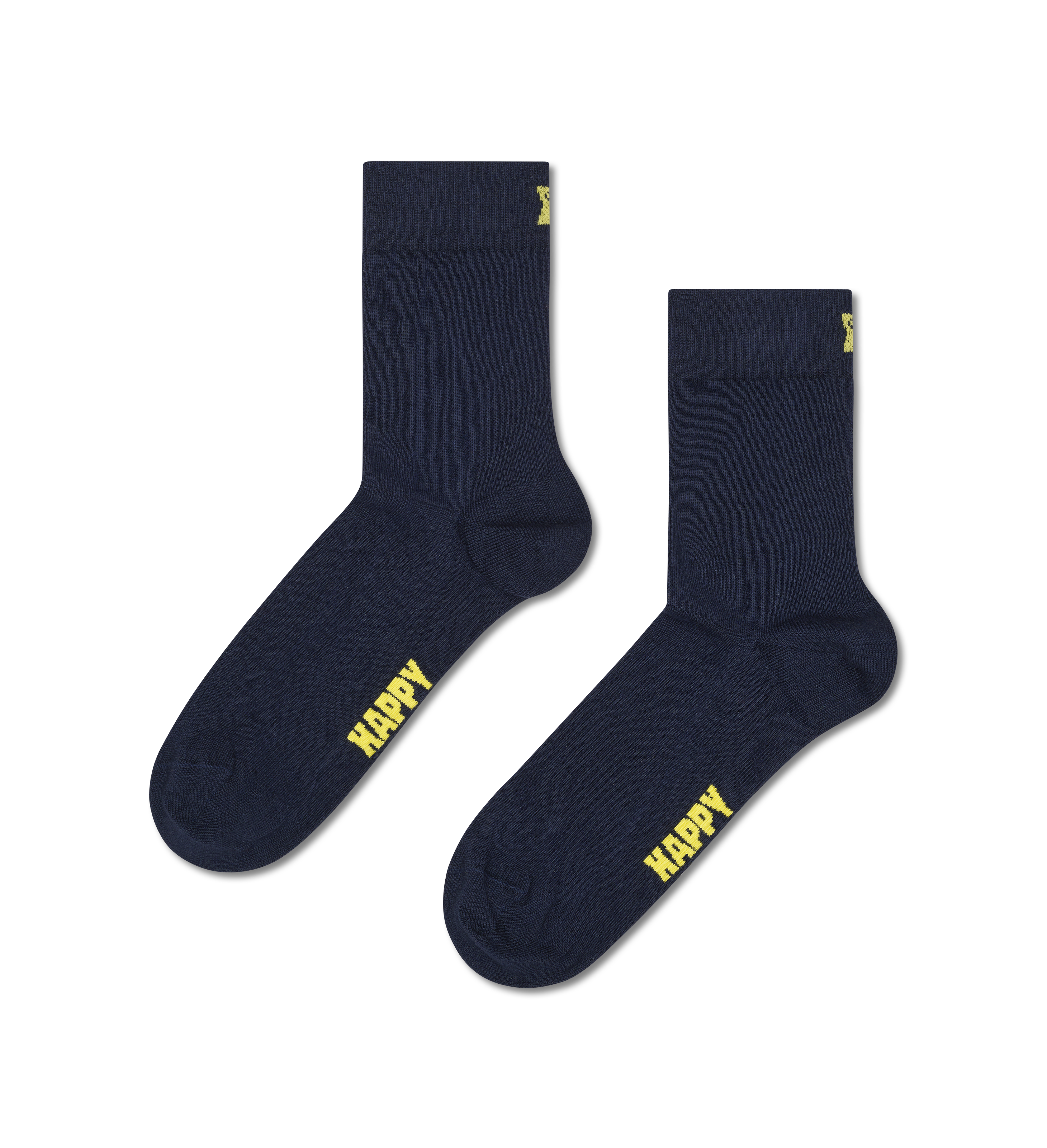 Solid Short Crew Sock