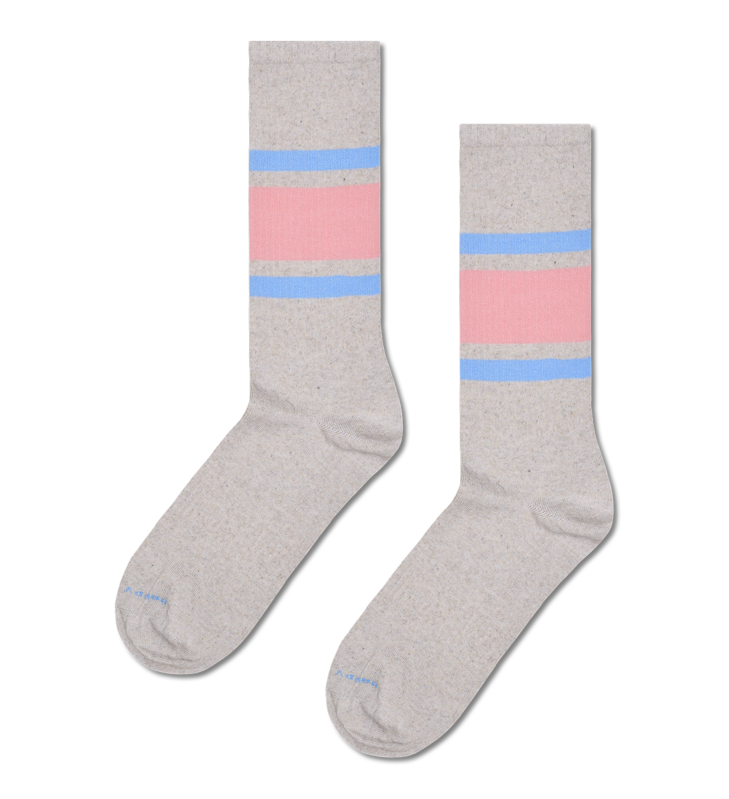 Simple Stripe Sneaker Sock