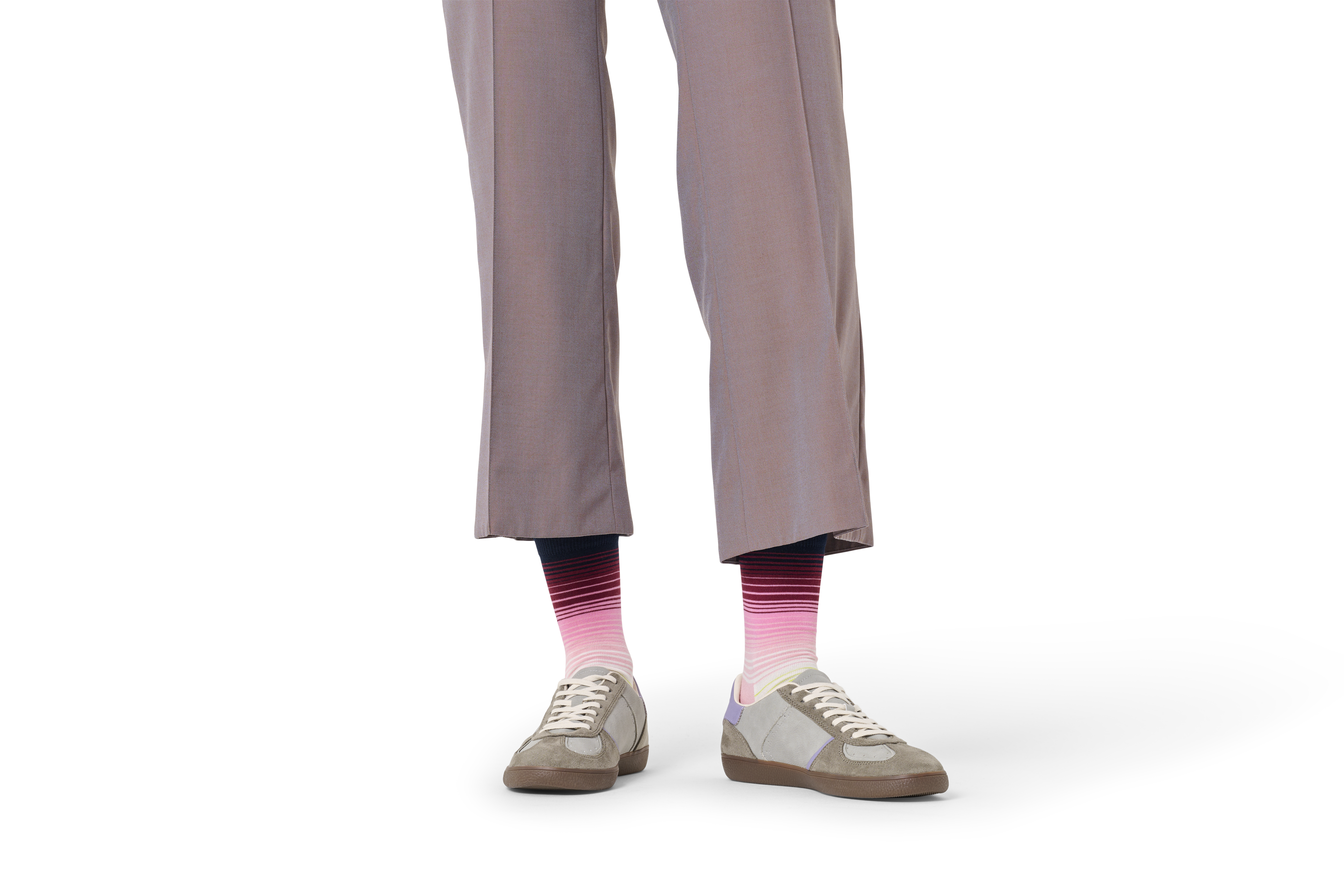 Gradient Stripe Sock