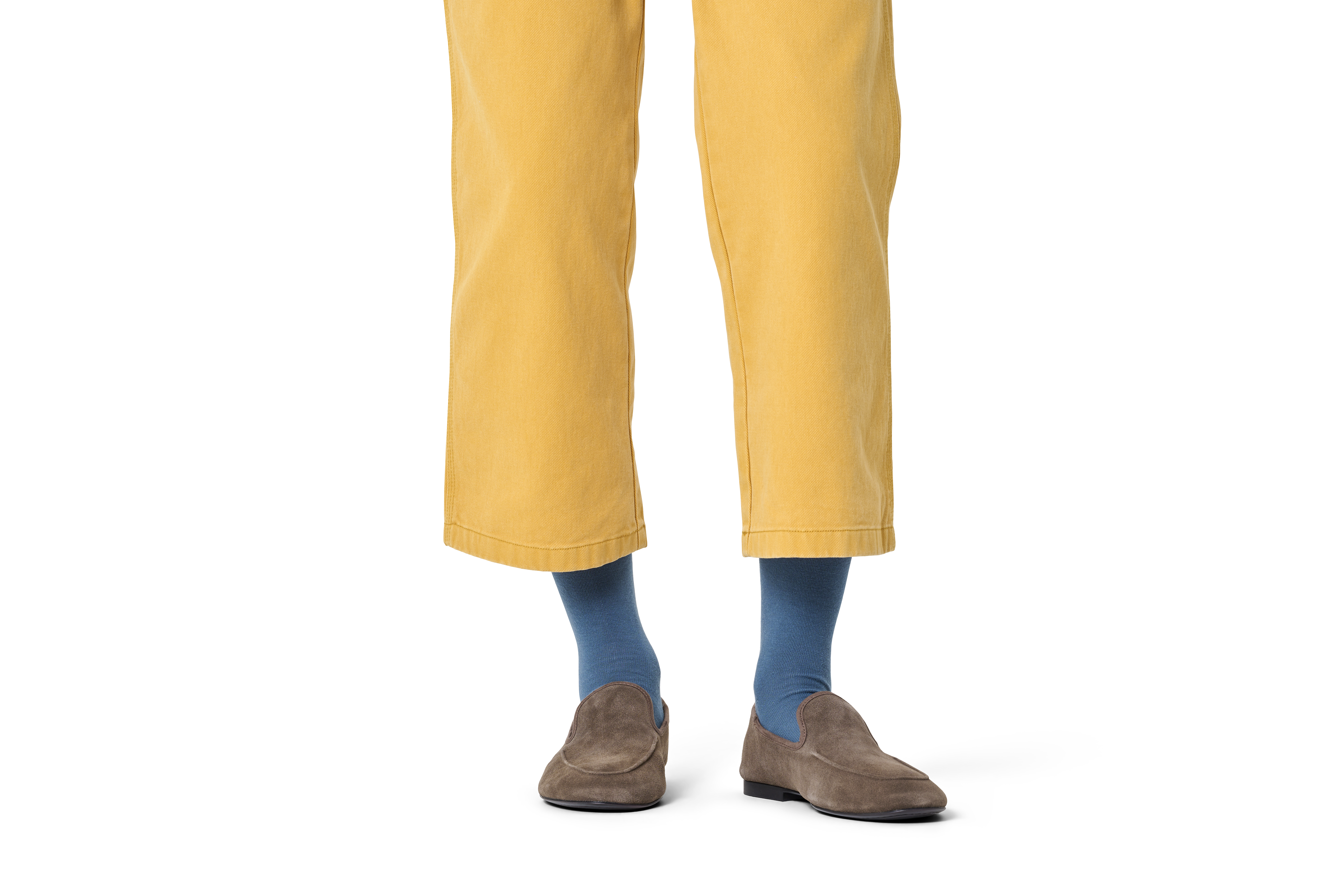 Blue Natural Dye Sock