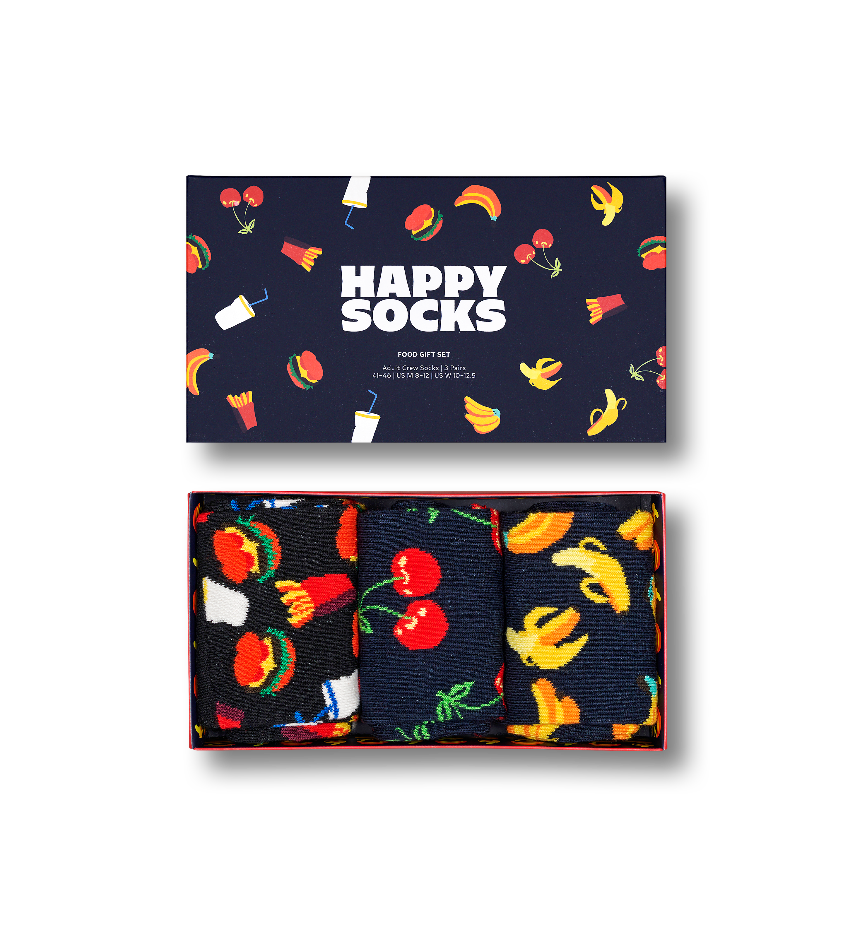 3-Pack Food Socks Gift Set