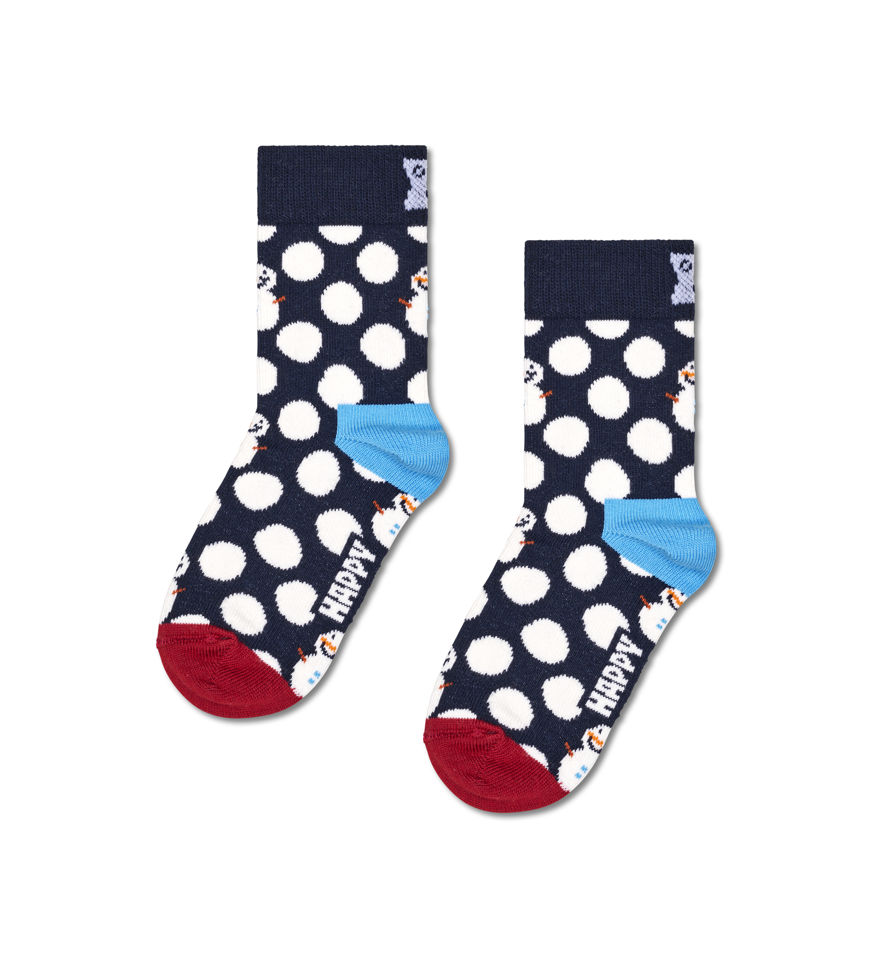 Kids Big Dot Snowman Sock