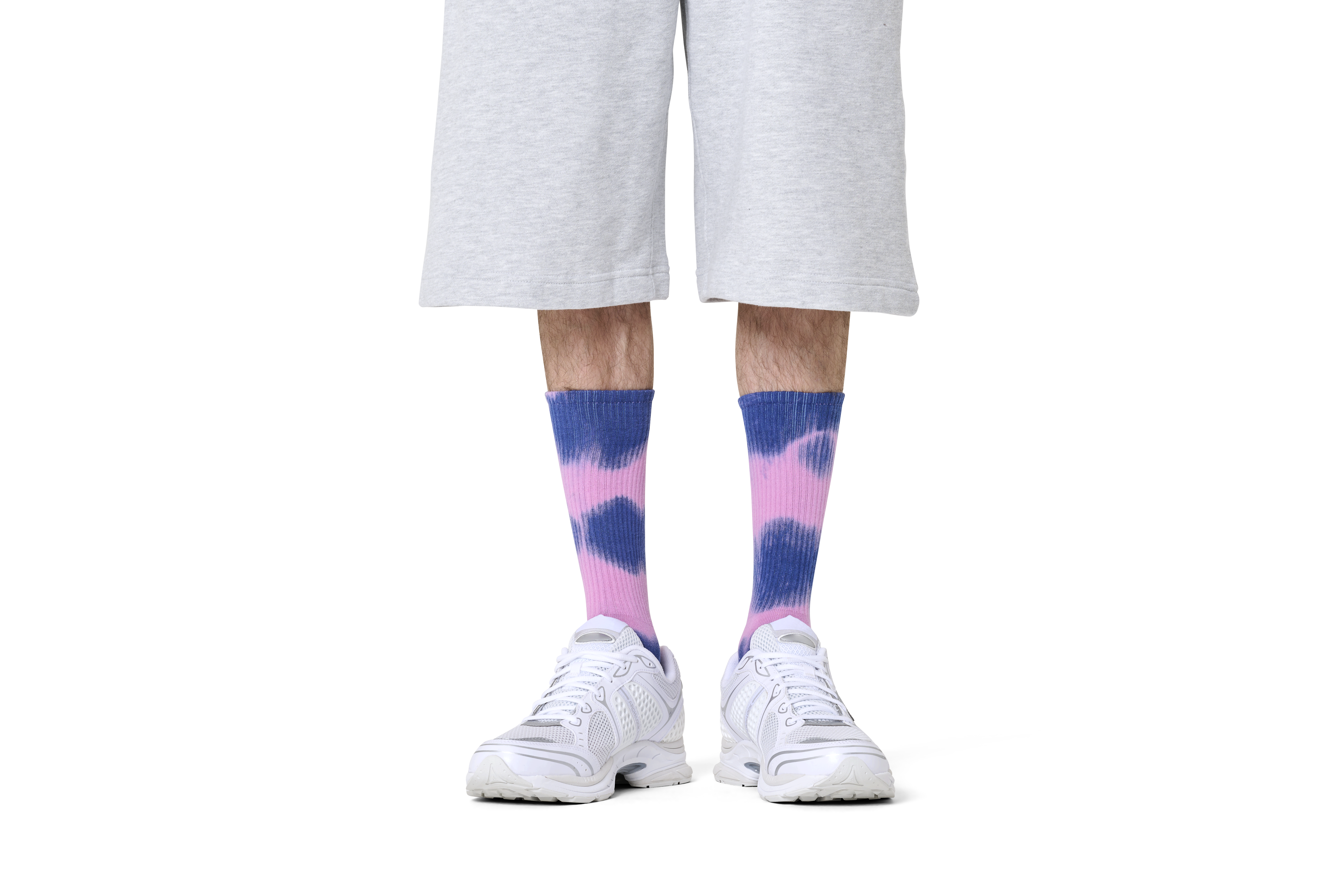 Tie-dye Stripe Sneaker Sock