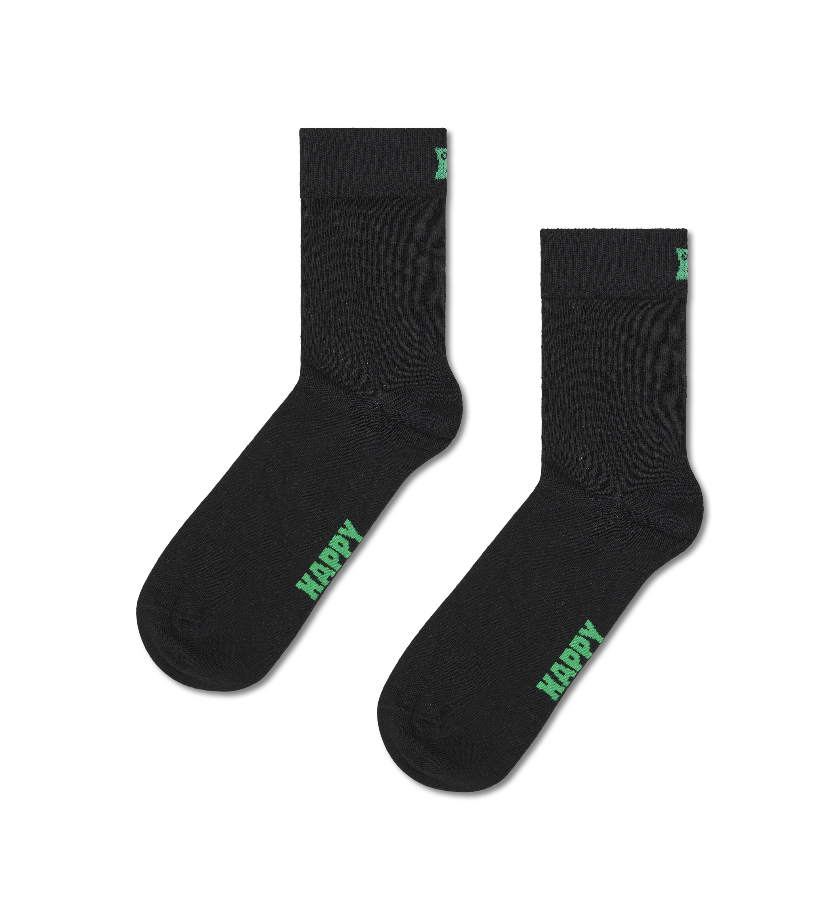 Solid Short Crew Sock