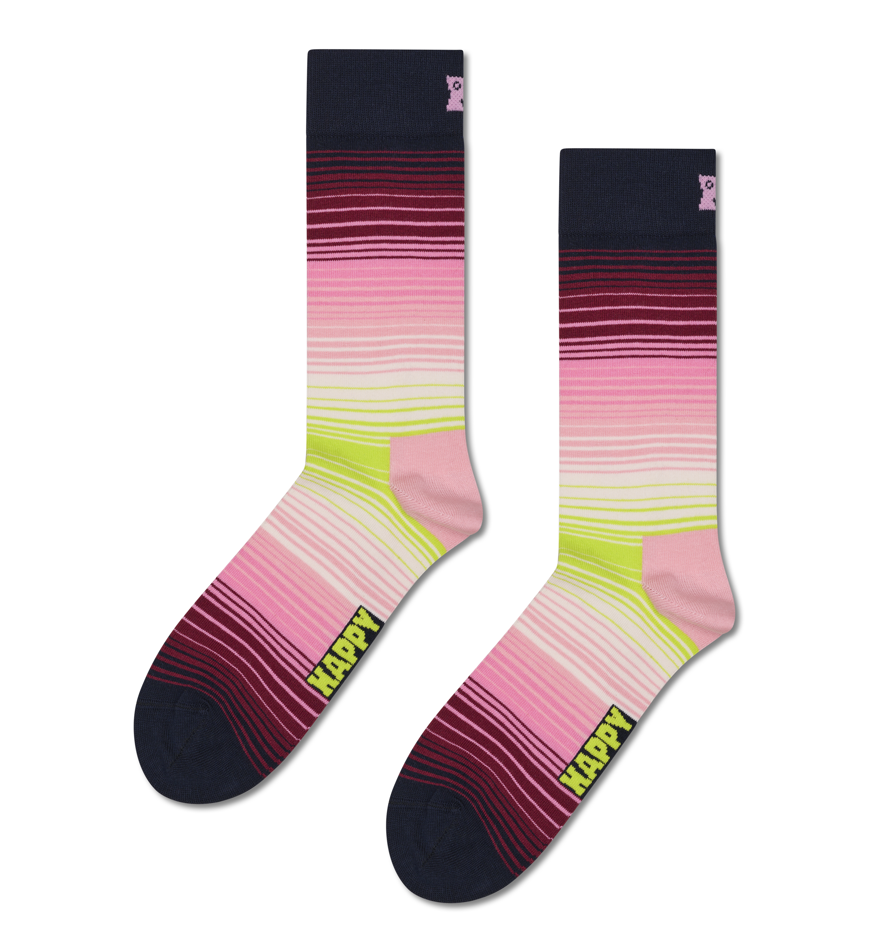 Gradient Stripe Sock