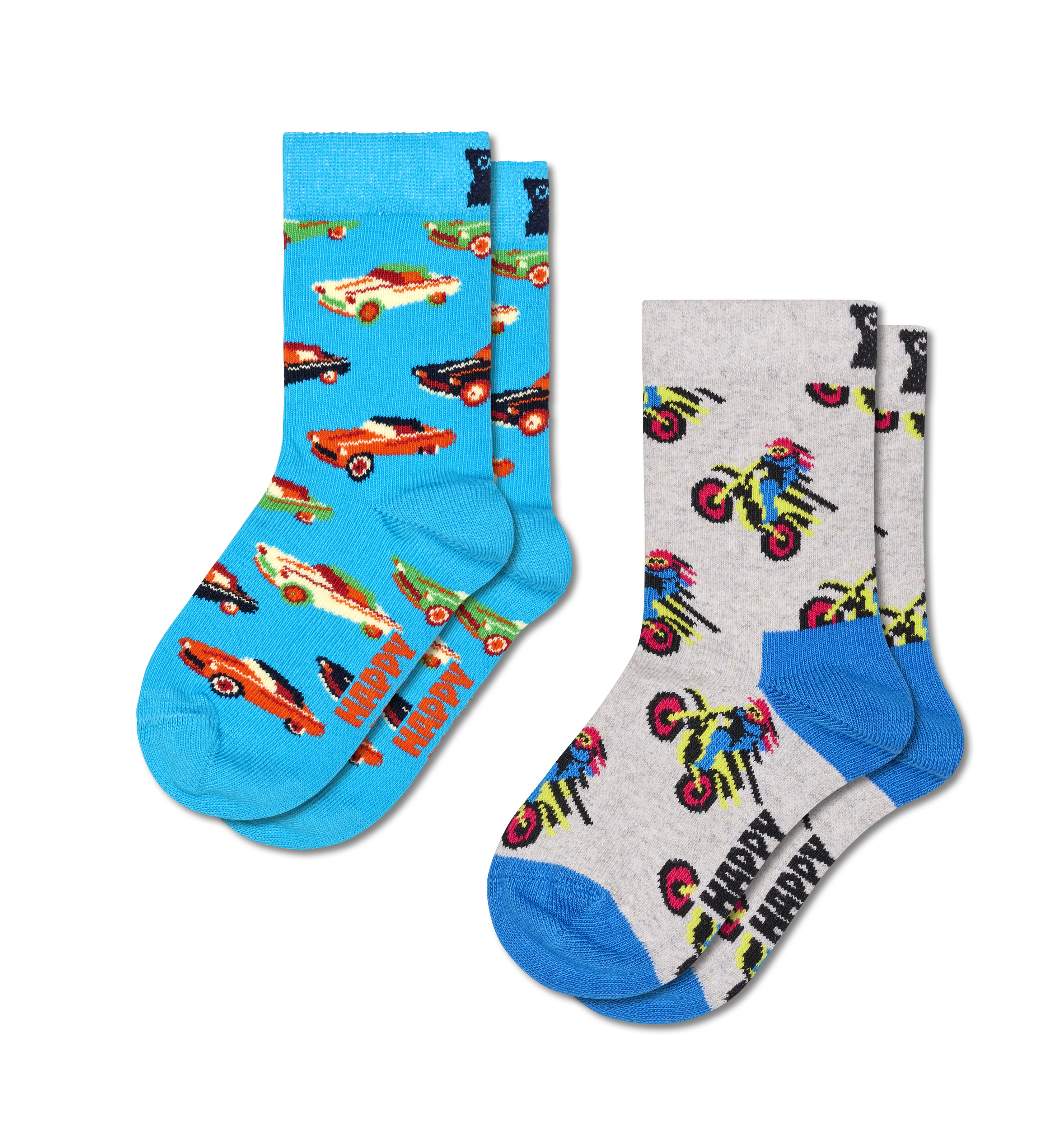Kids 2-Pack Car Socks