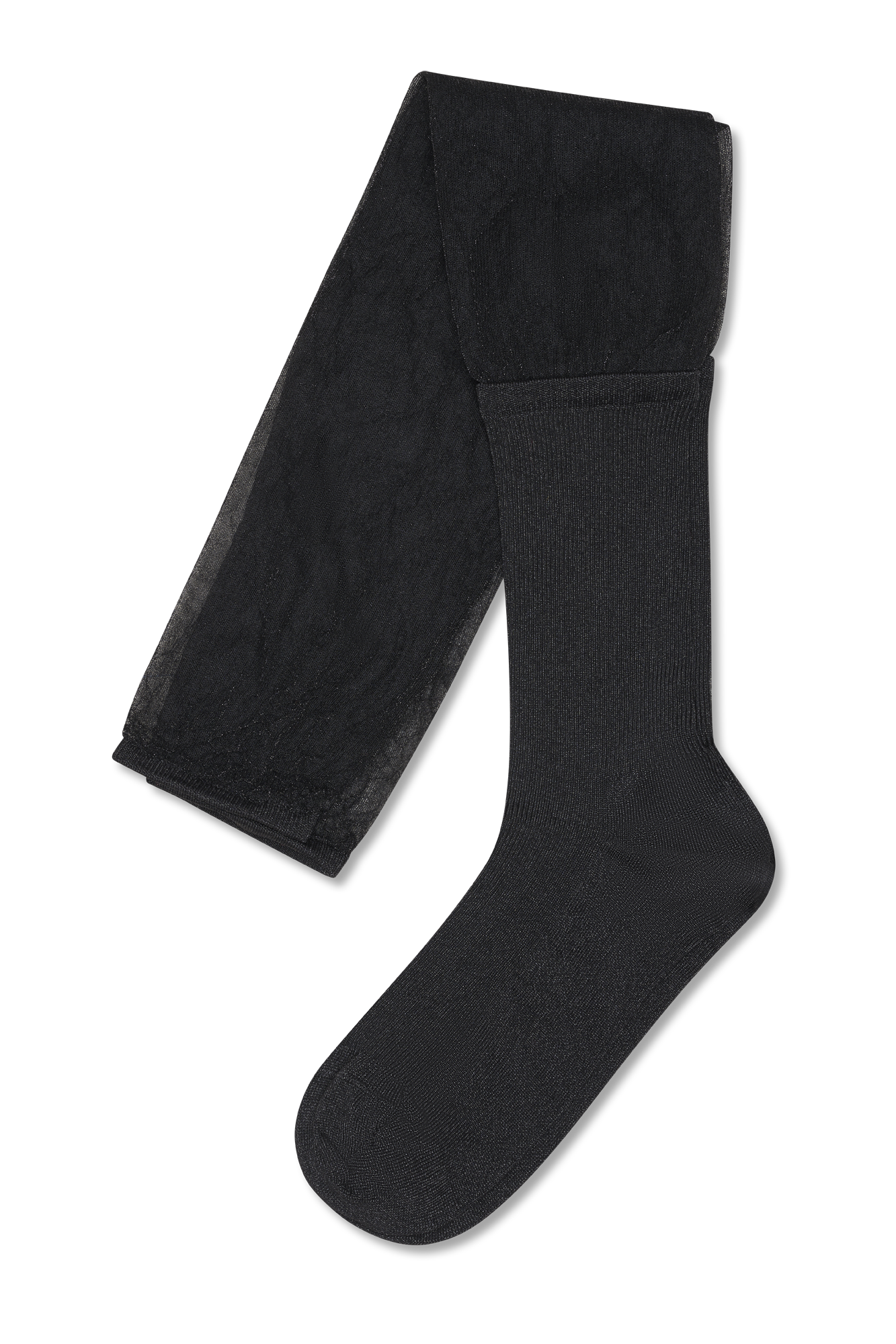 Solid Sheer Over The Knee