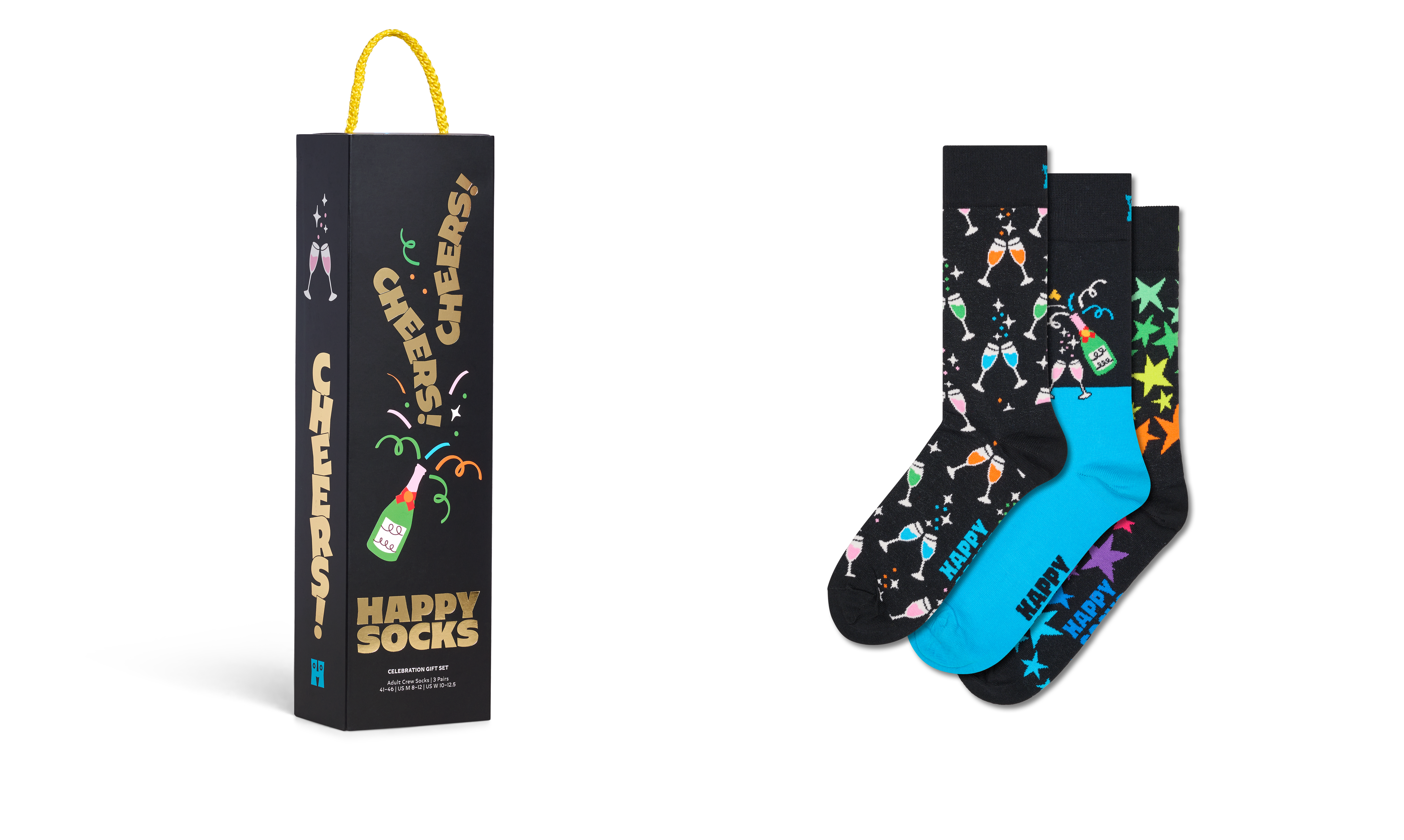 3-Pack Celebrations Socks Gift Set