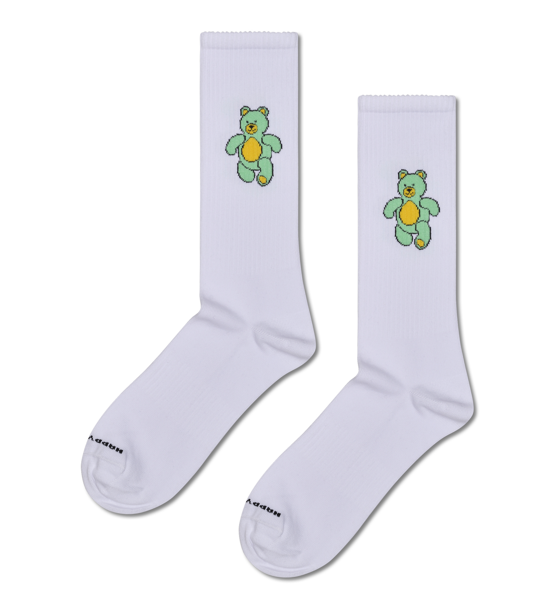 2-Pack Teddy Bear Sneaker Socks