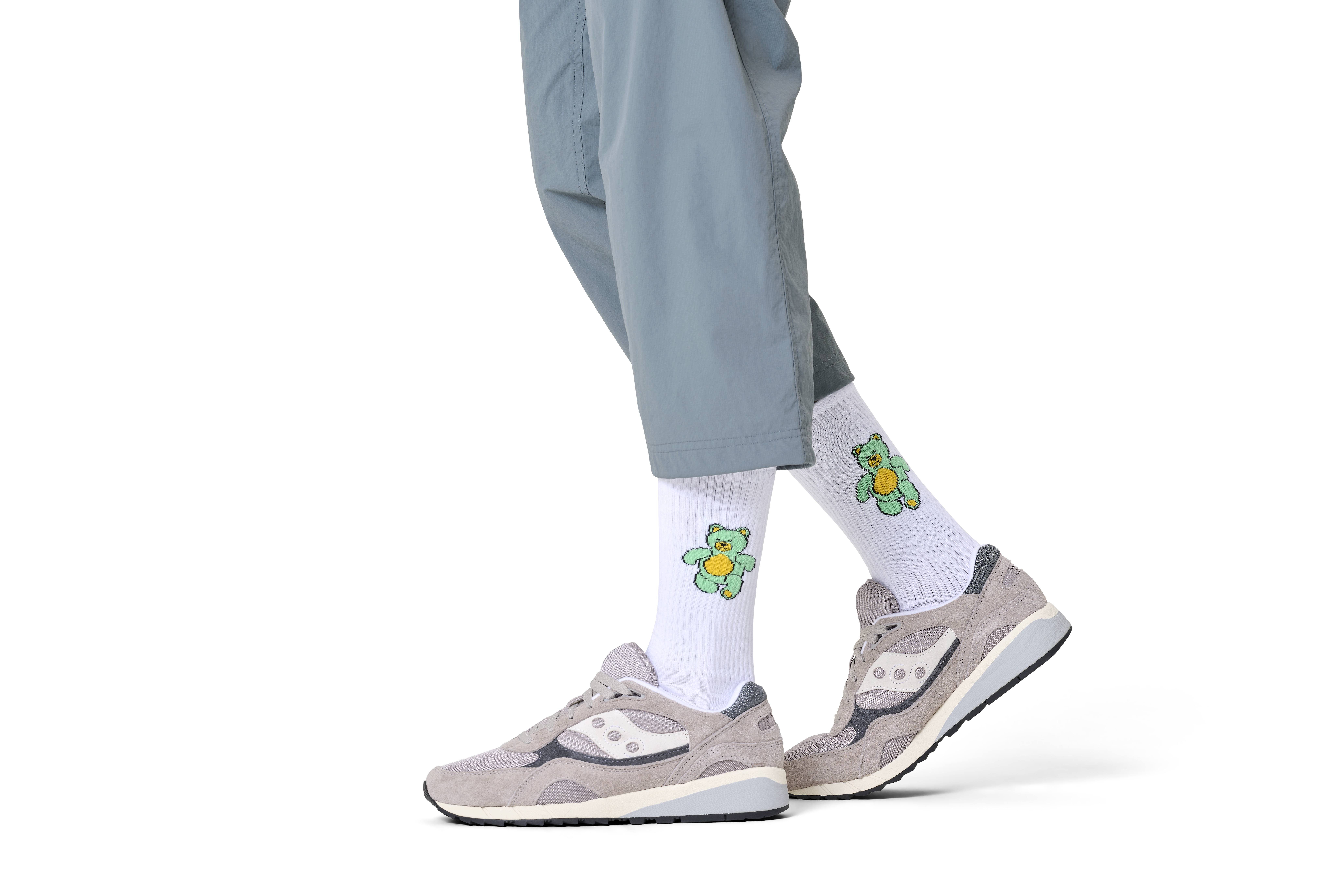 Teddy Bear Sneaker Sock