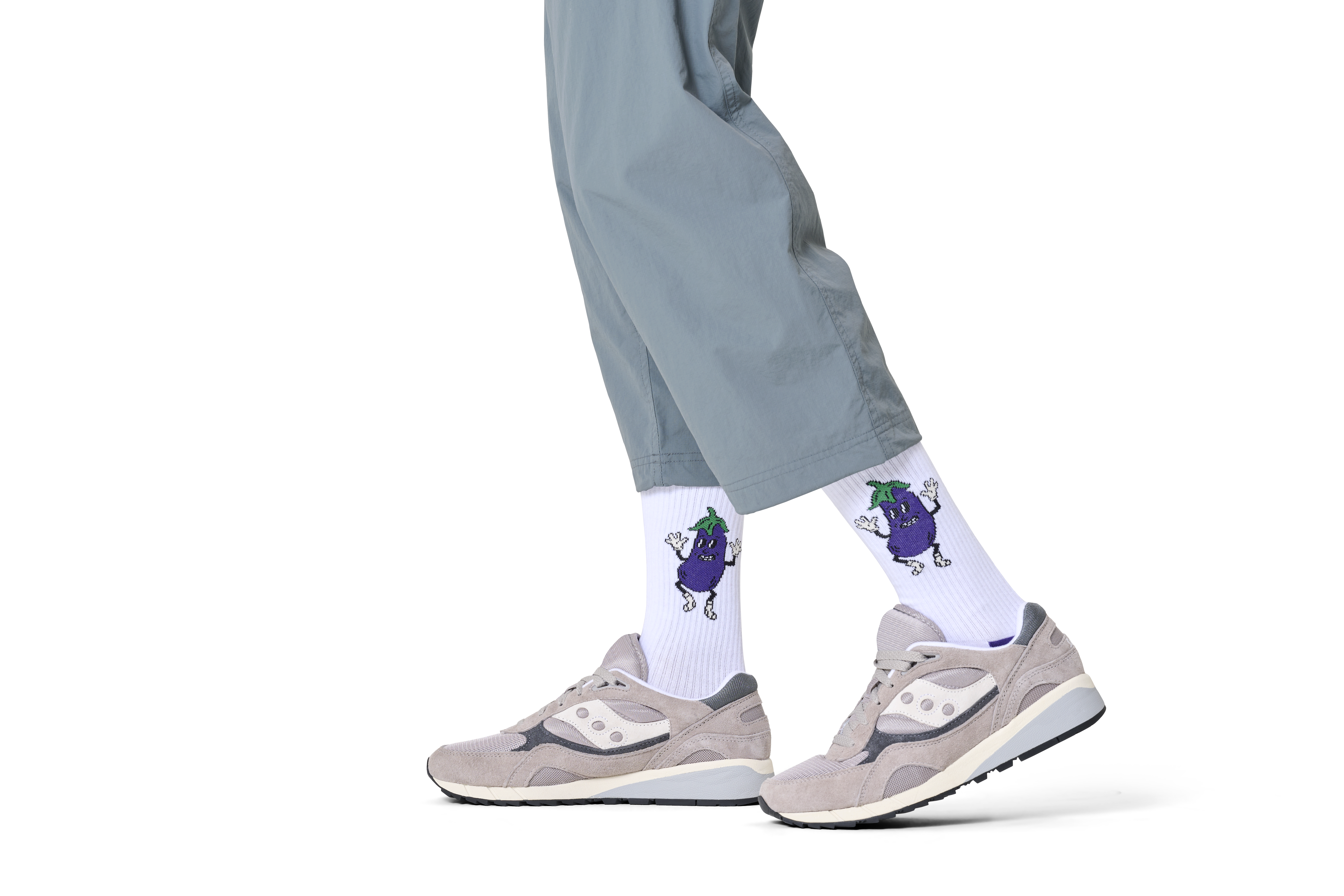 Aubergine Sneaker Sock