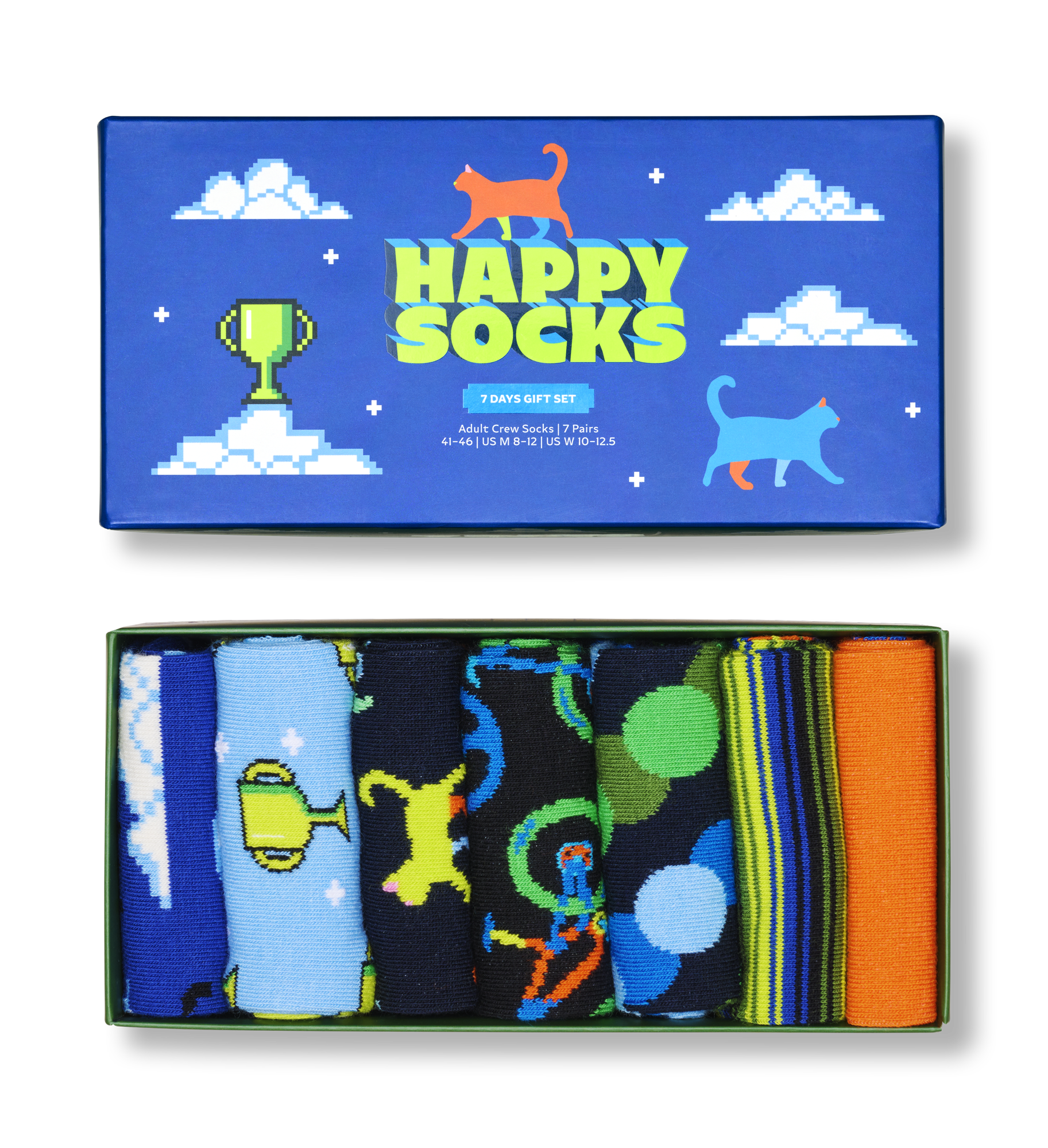 7-Pack Seven Days Socks Gift Set