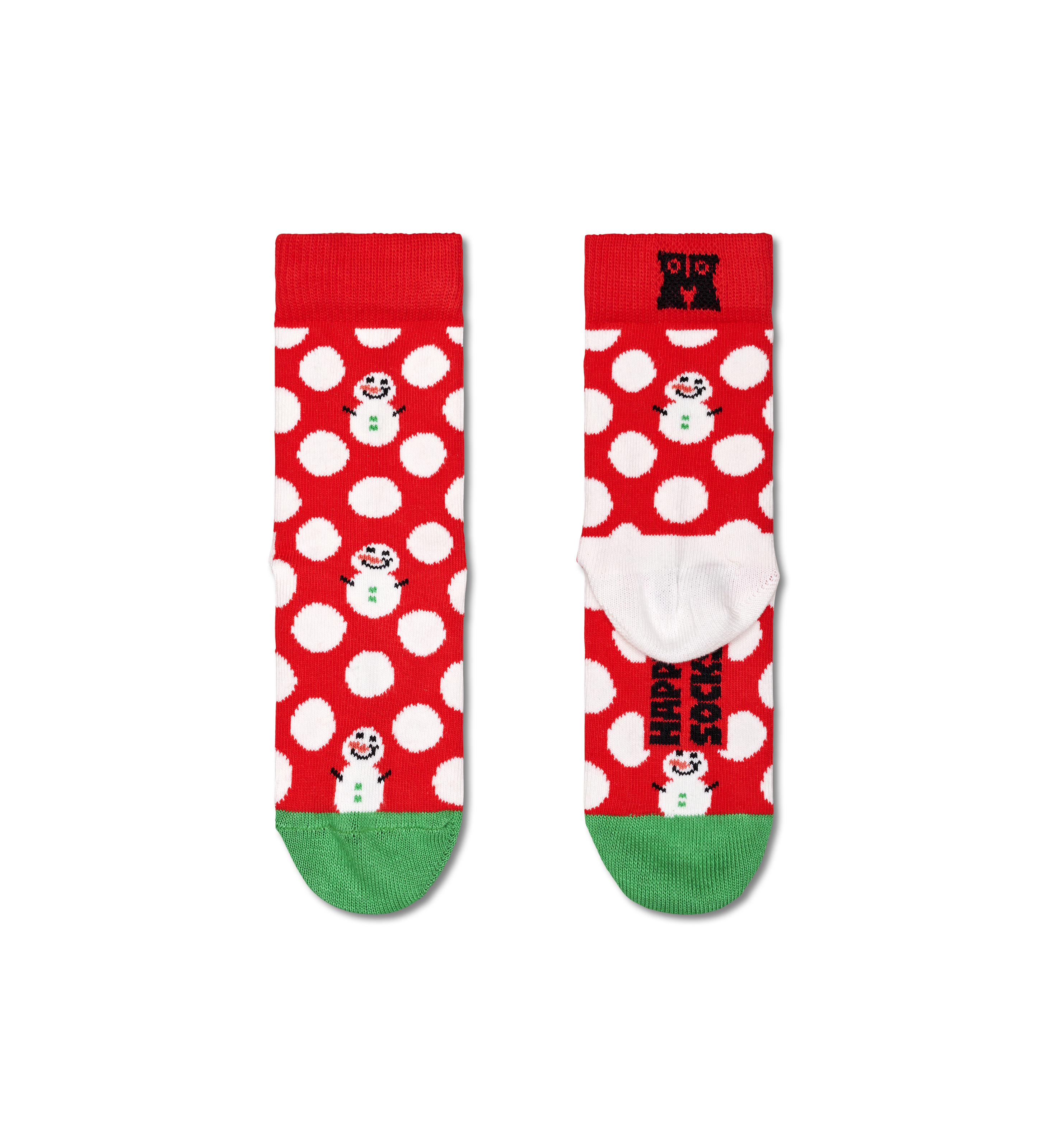 Kids Big Dot Snowman Sock