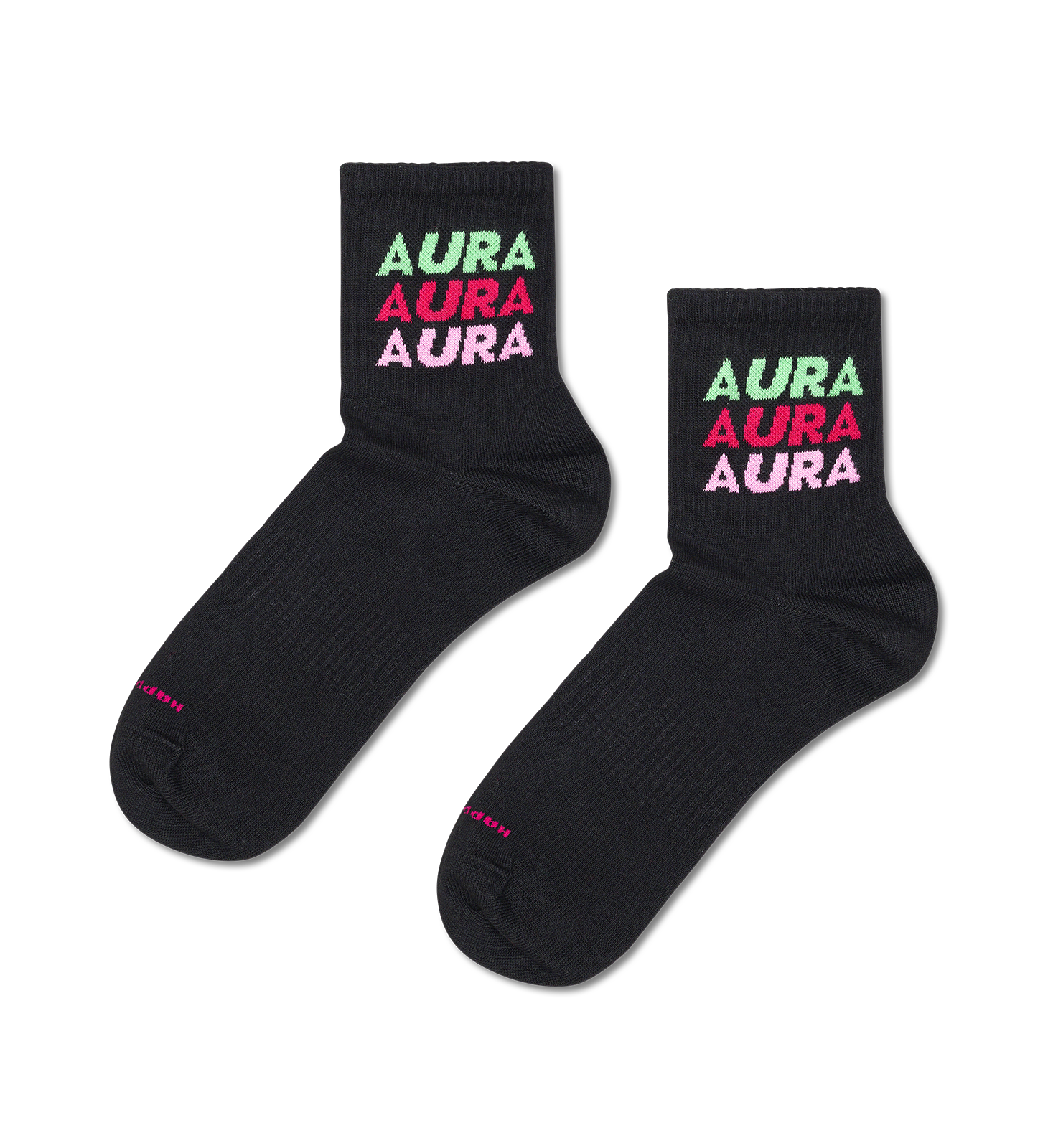 Aura 1/2 Crew Sneaker Sock
