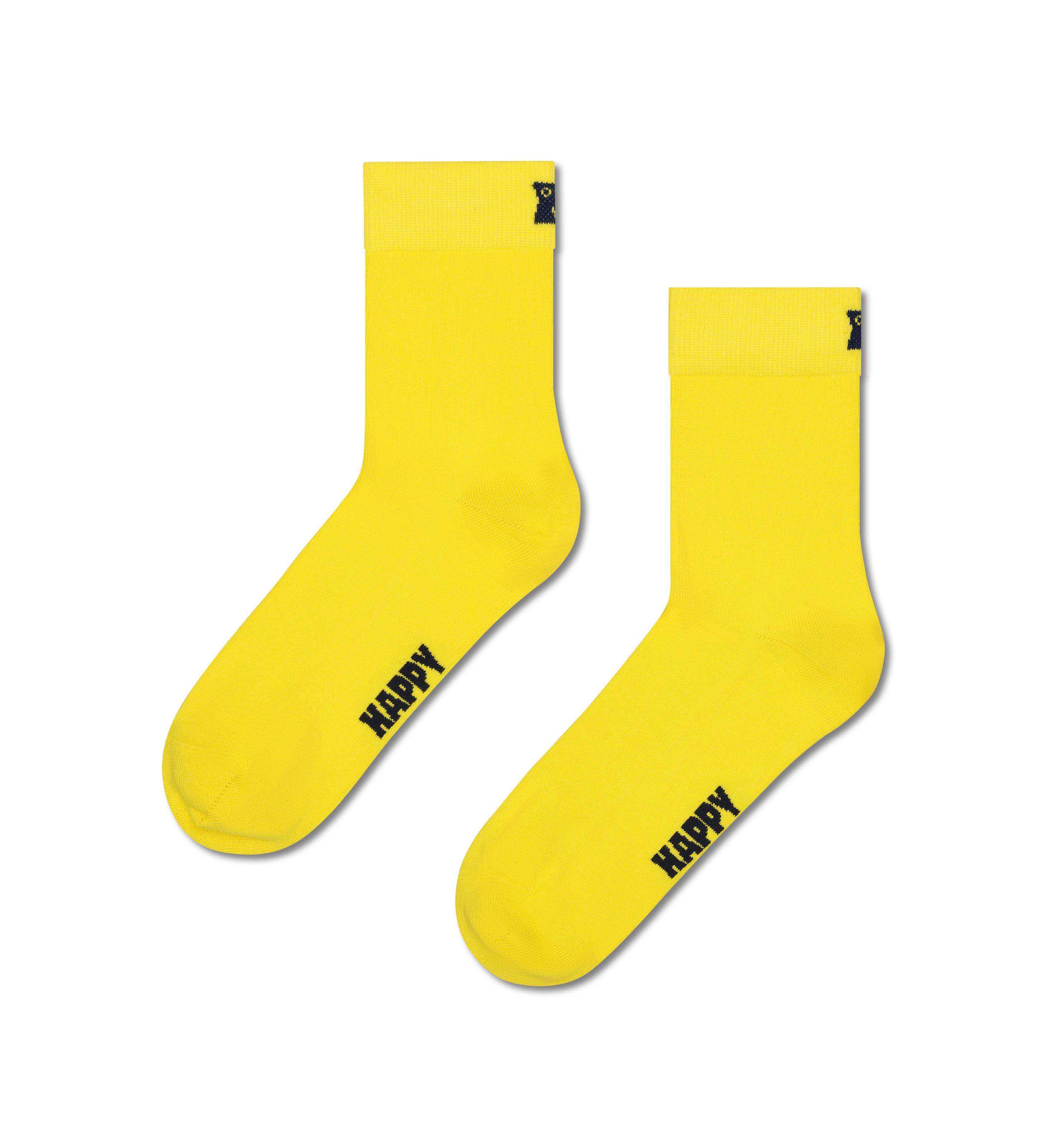 Solid Short Crew Sock