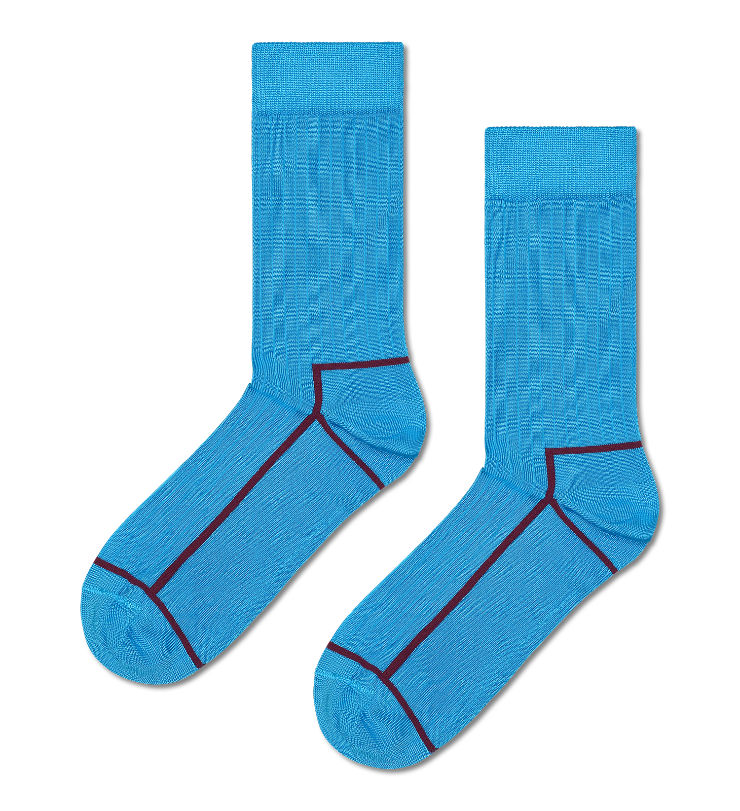 Contrast Stripe Sock