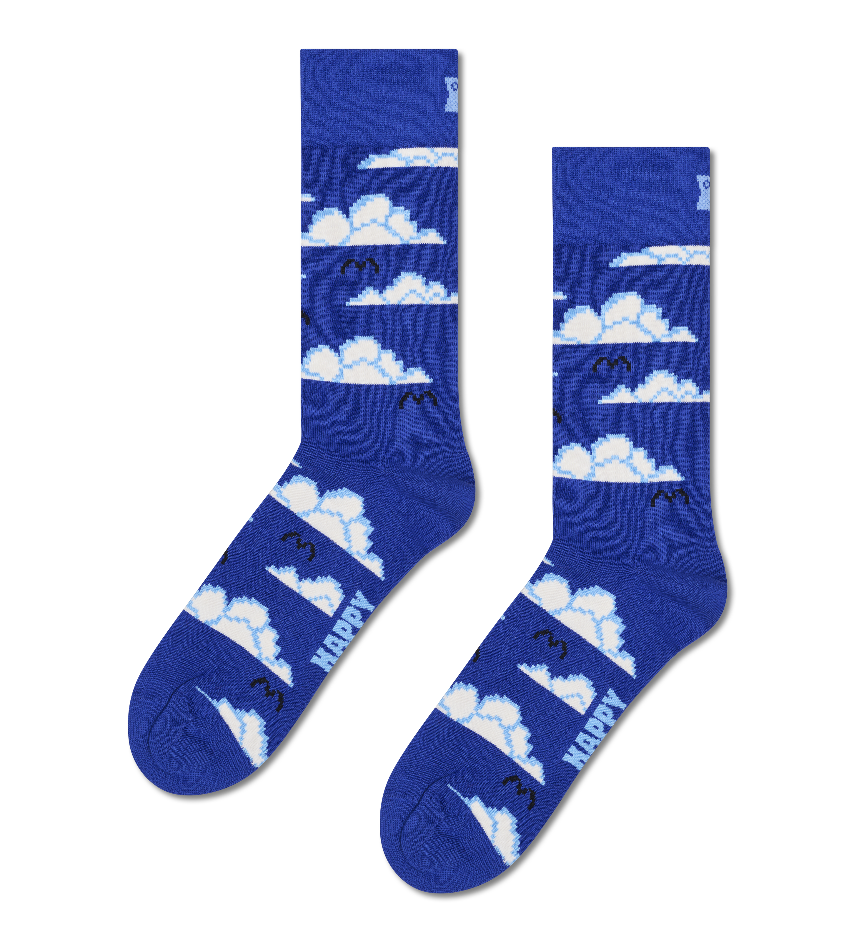 Pixelated Cloud Sock
