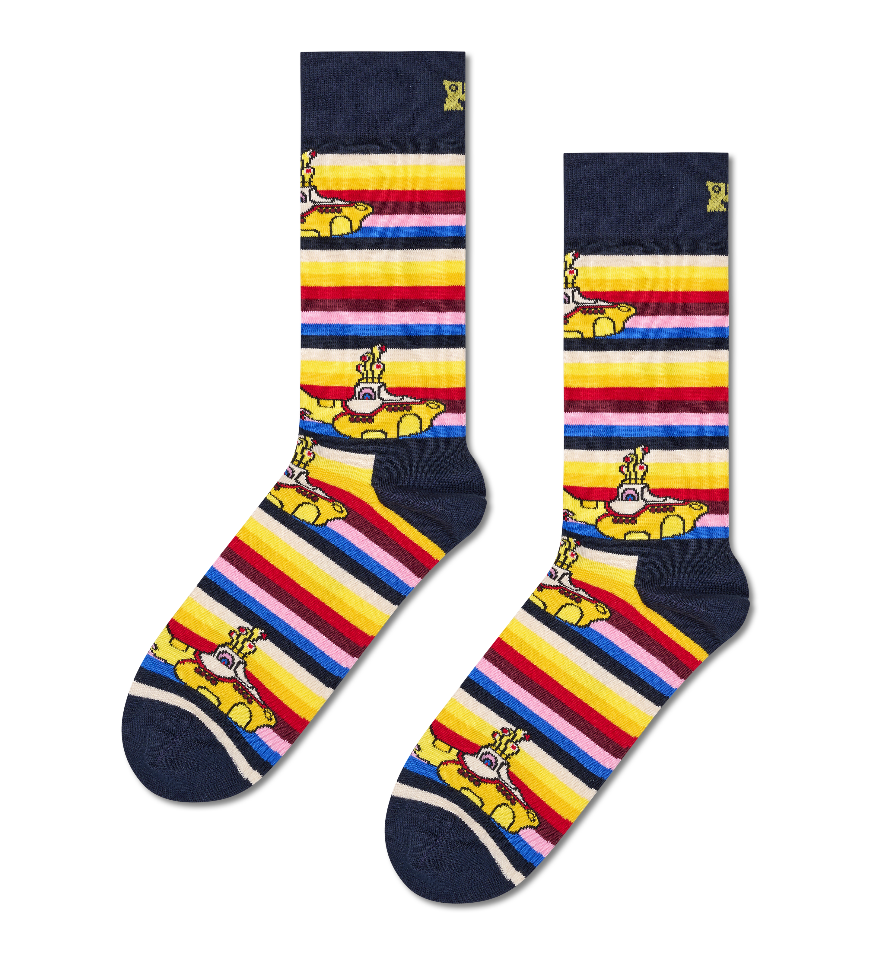 Beatles All On Board Sock