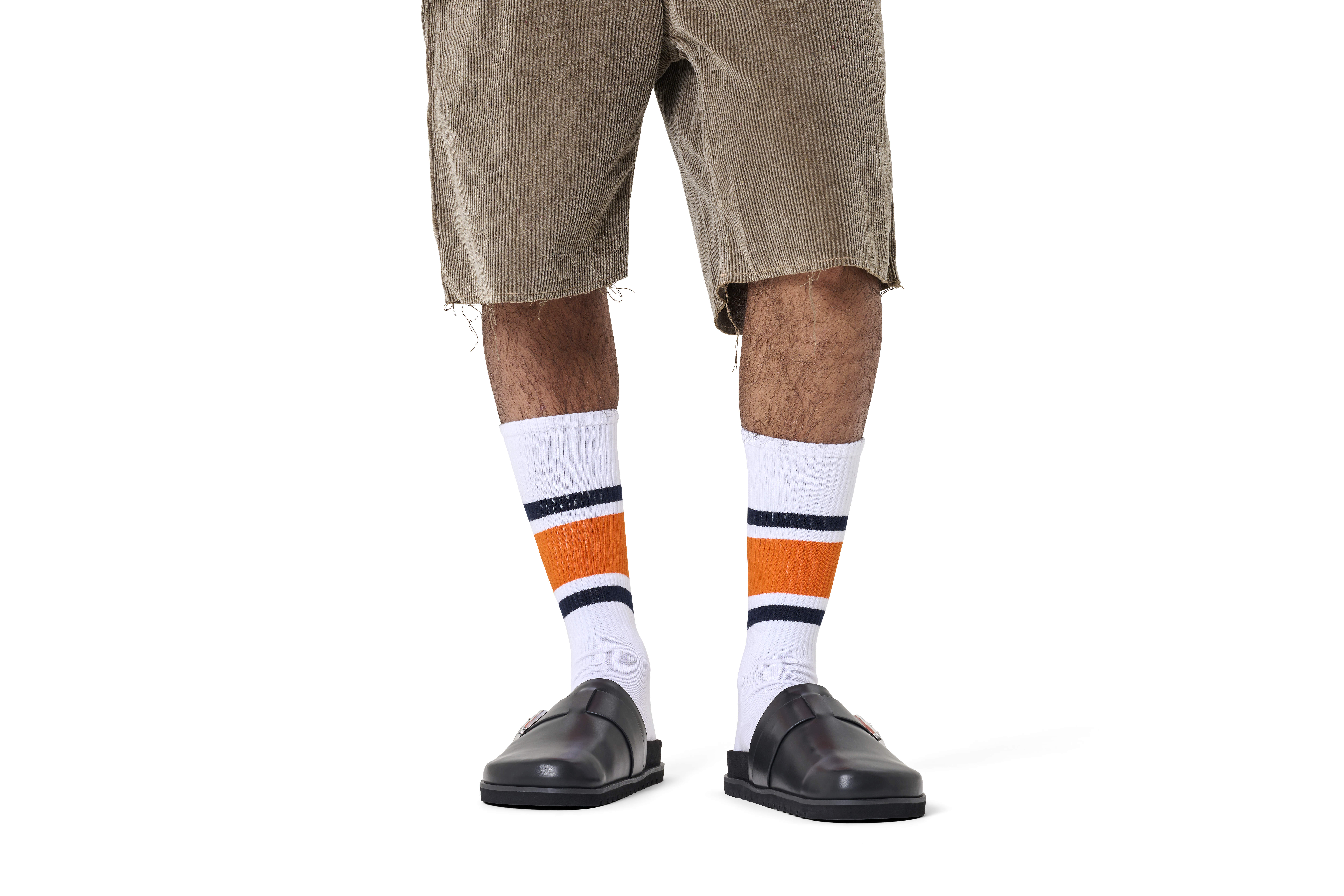 Simple Stripe Sneaker Sock