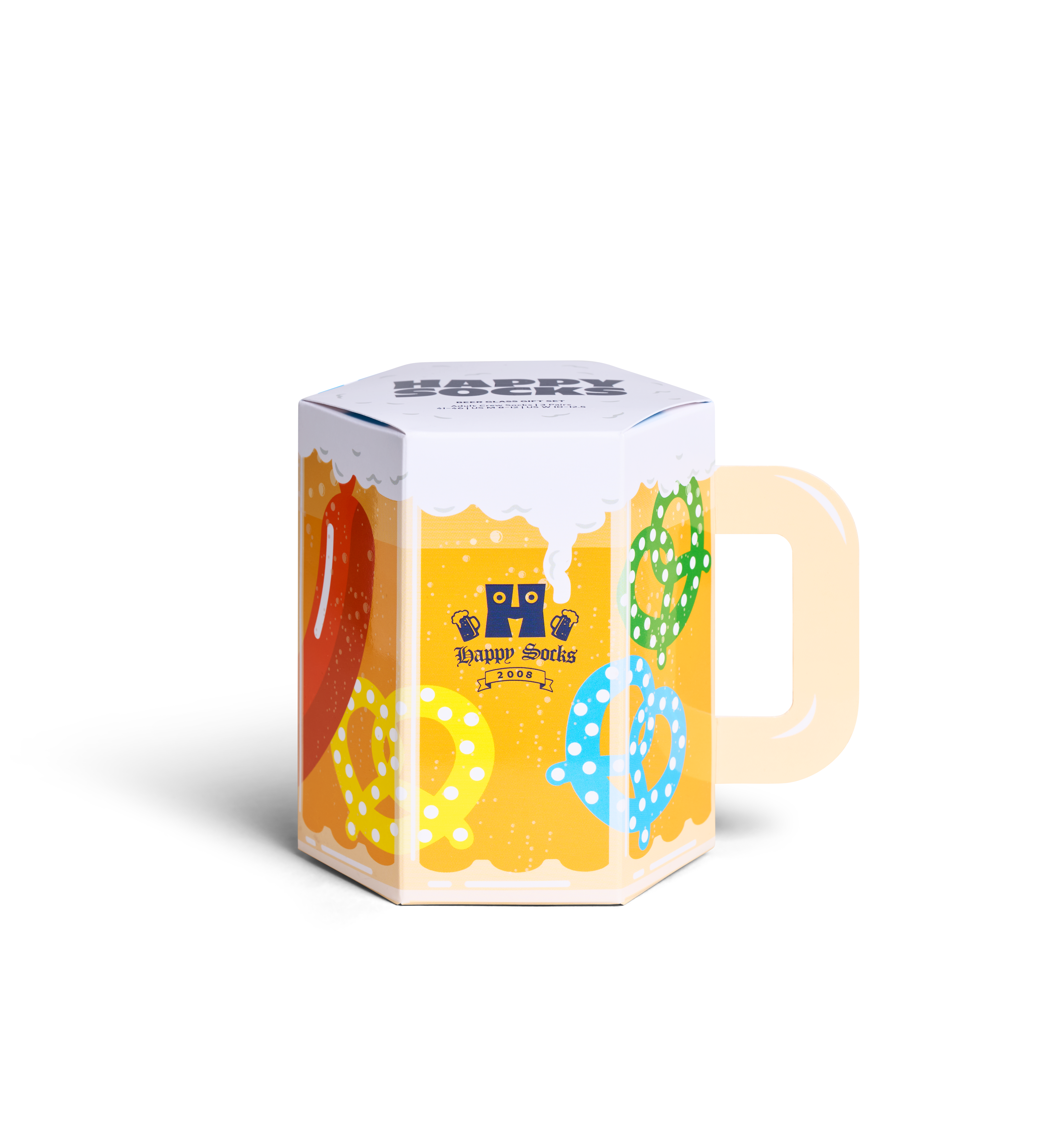 3-Pack Beer Glass Socks Gift Set