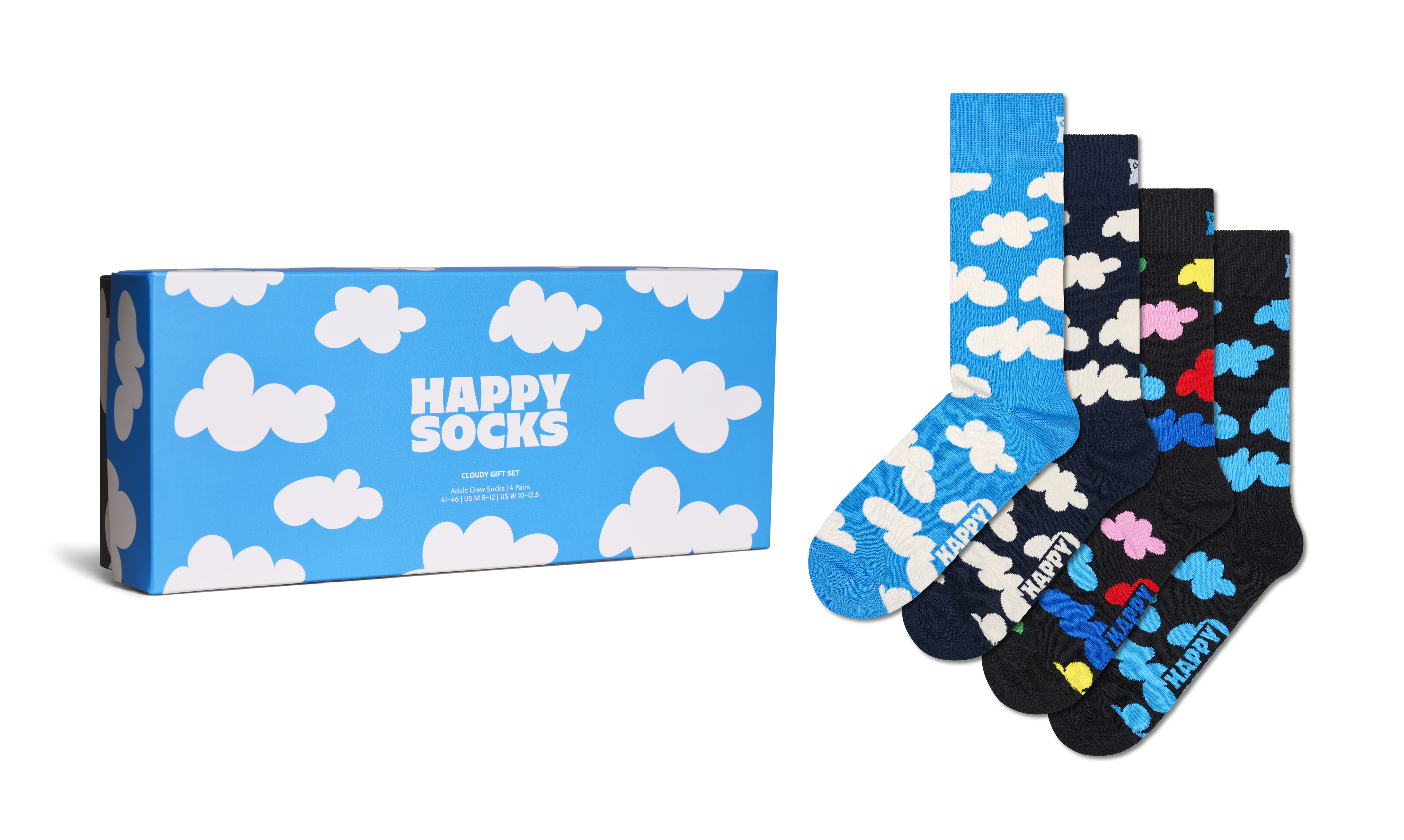 4-Pack Cloudy Socks Gift Set
