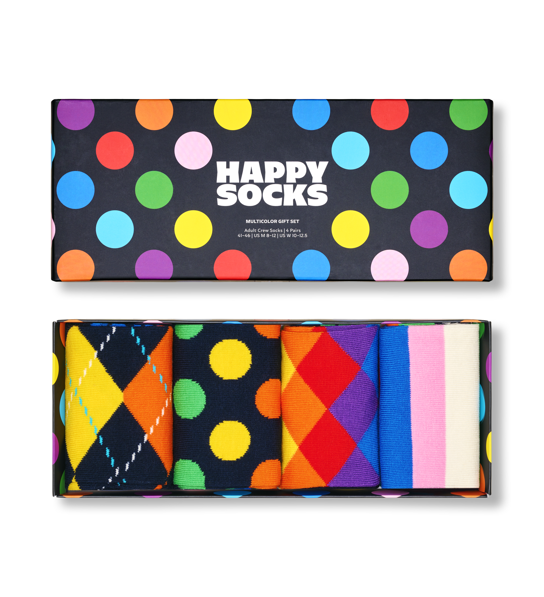 4-Pack Multi Socks Gift Set