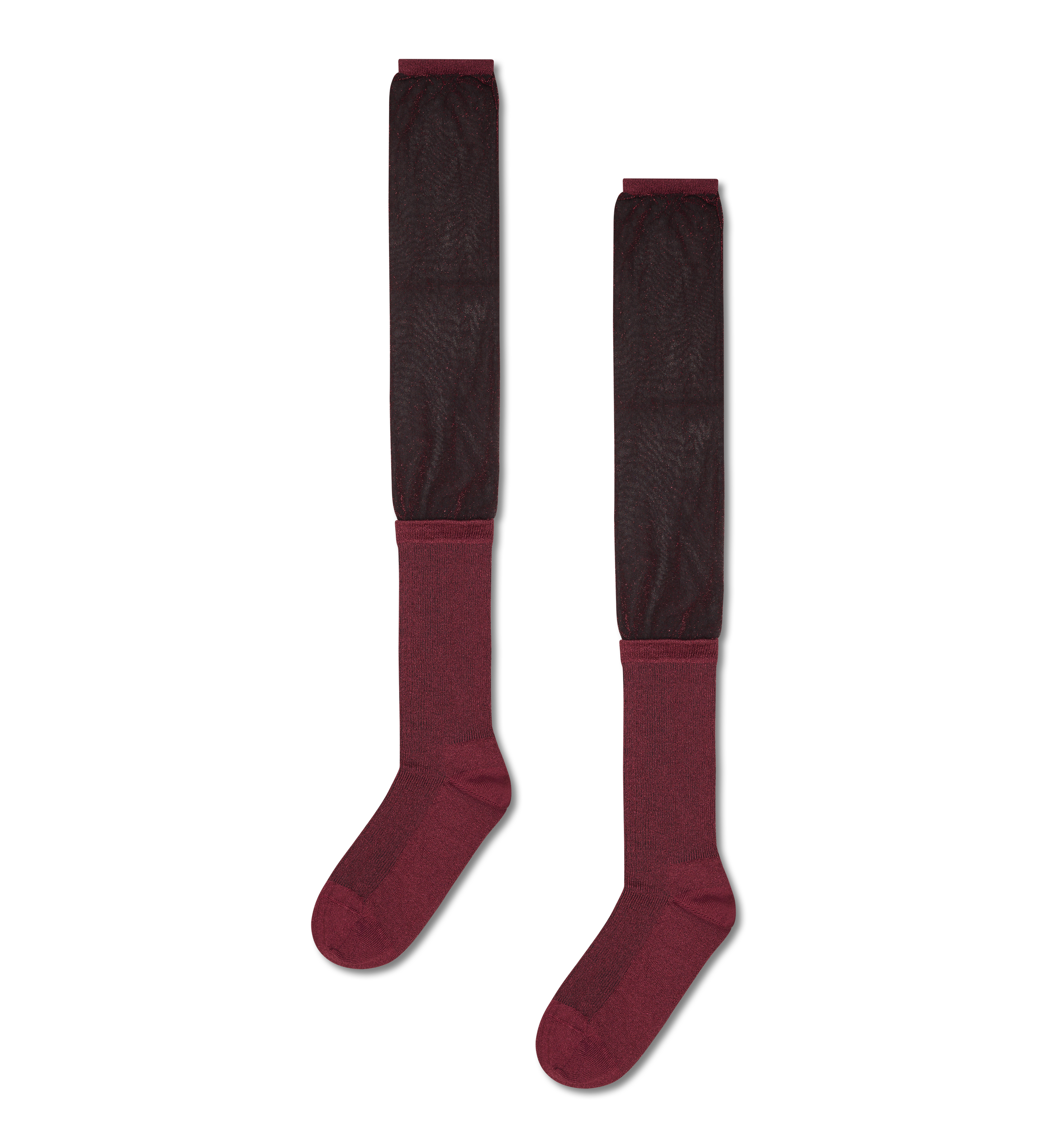 Solid Sheer Over The Knee