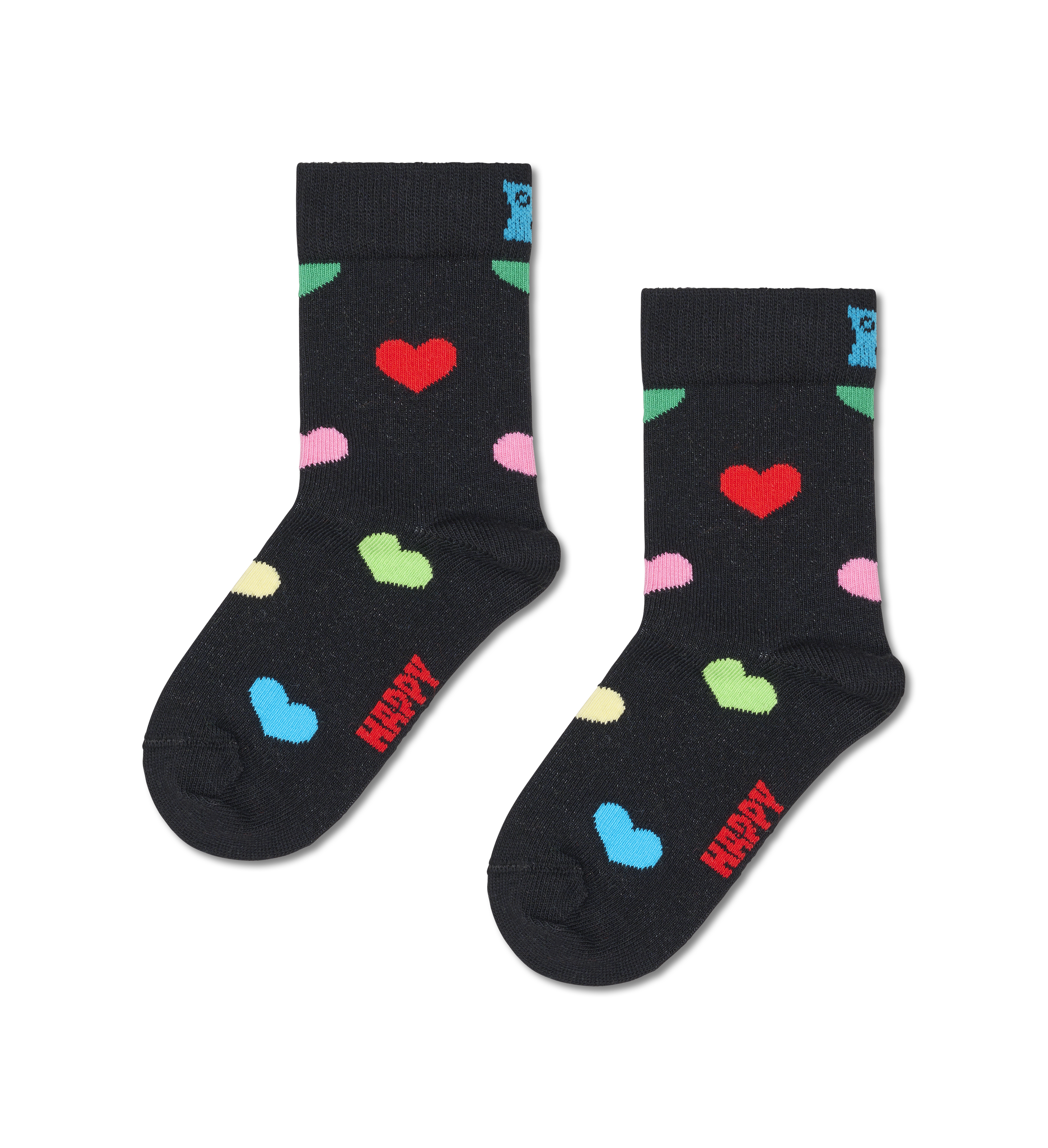 Kids Heart In Heart Sock