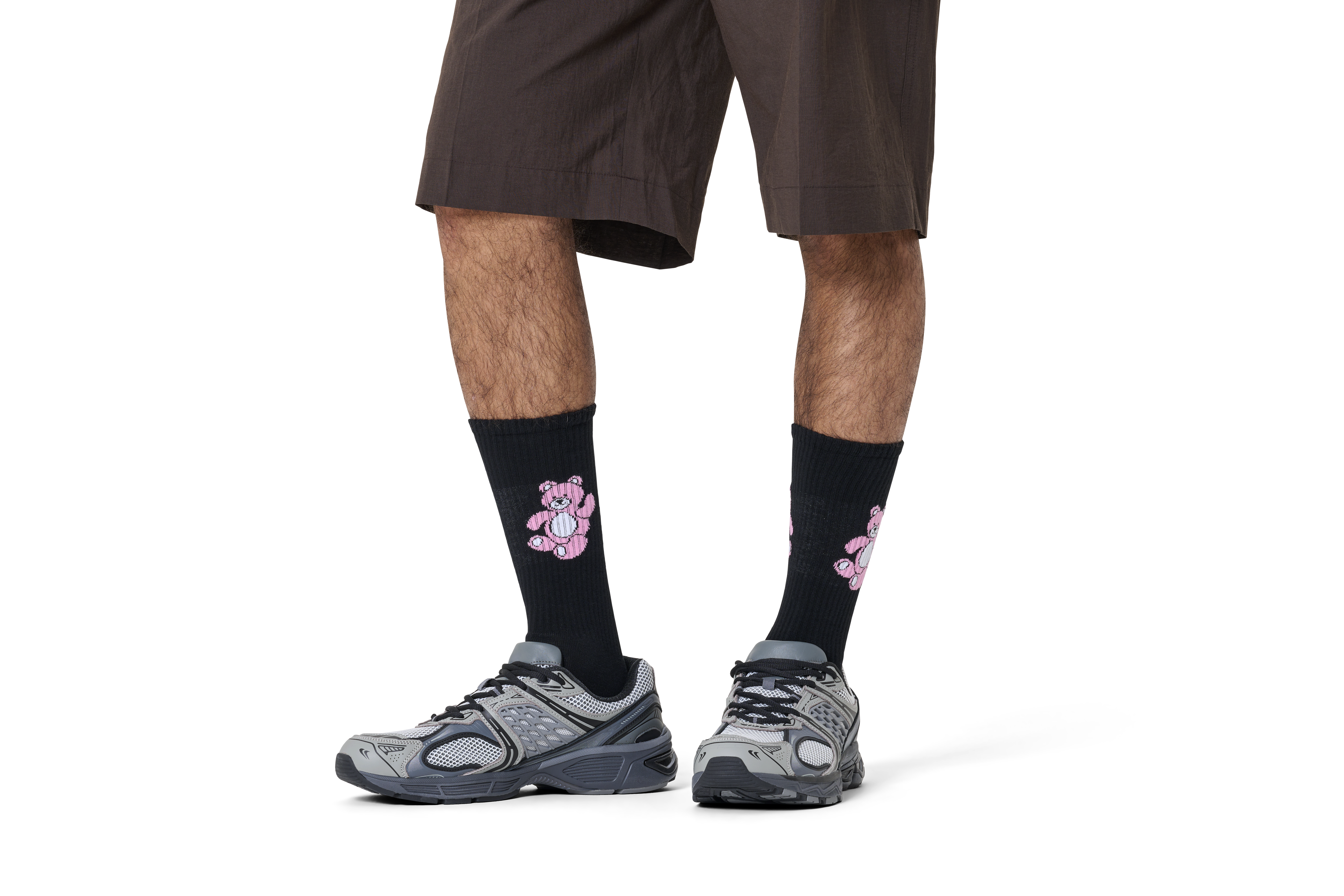 Teddy Bear Sneaker Sock