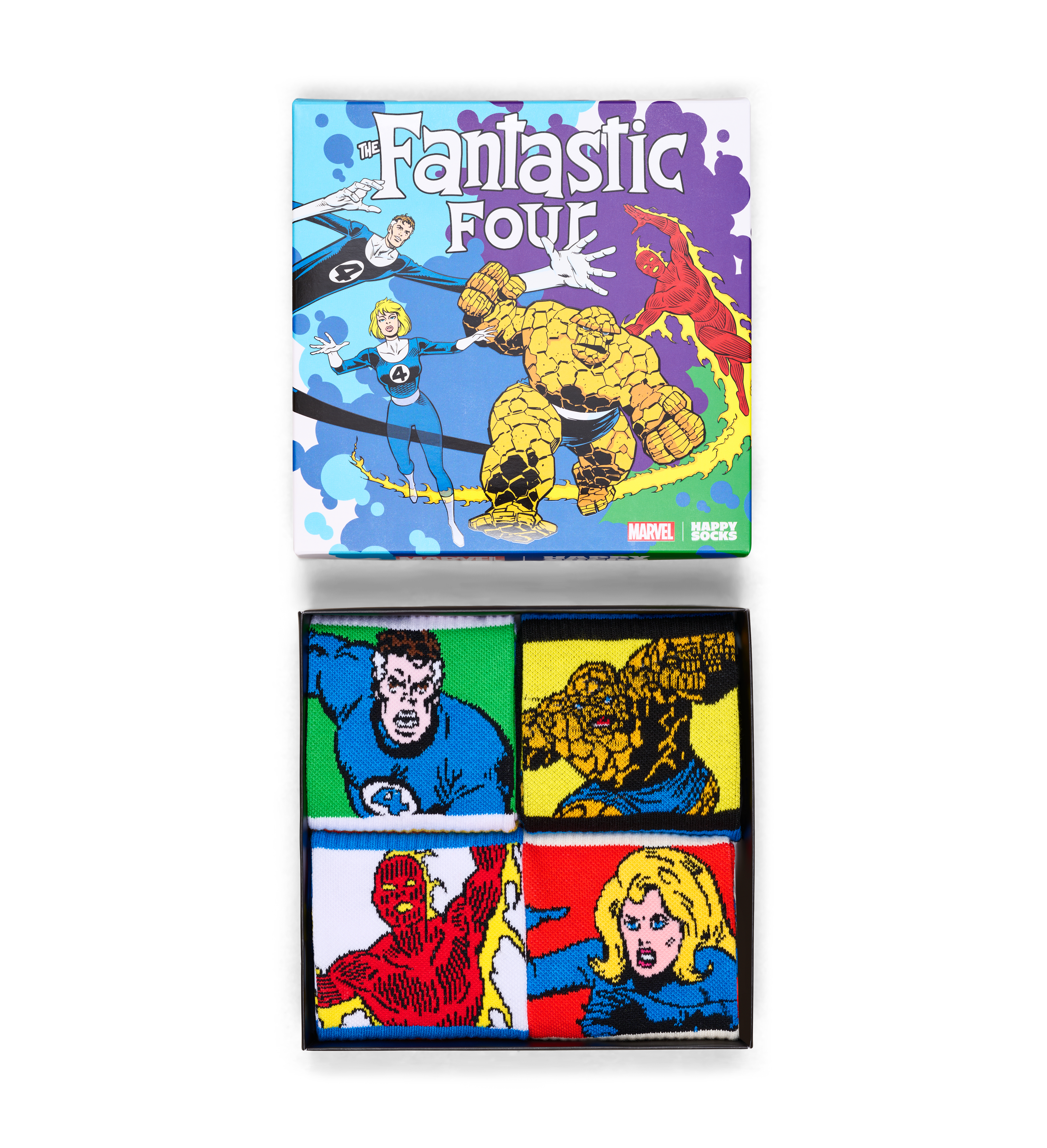 MARVEL™ Fantastic Four 4-Pack Socks Gift Set