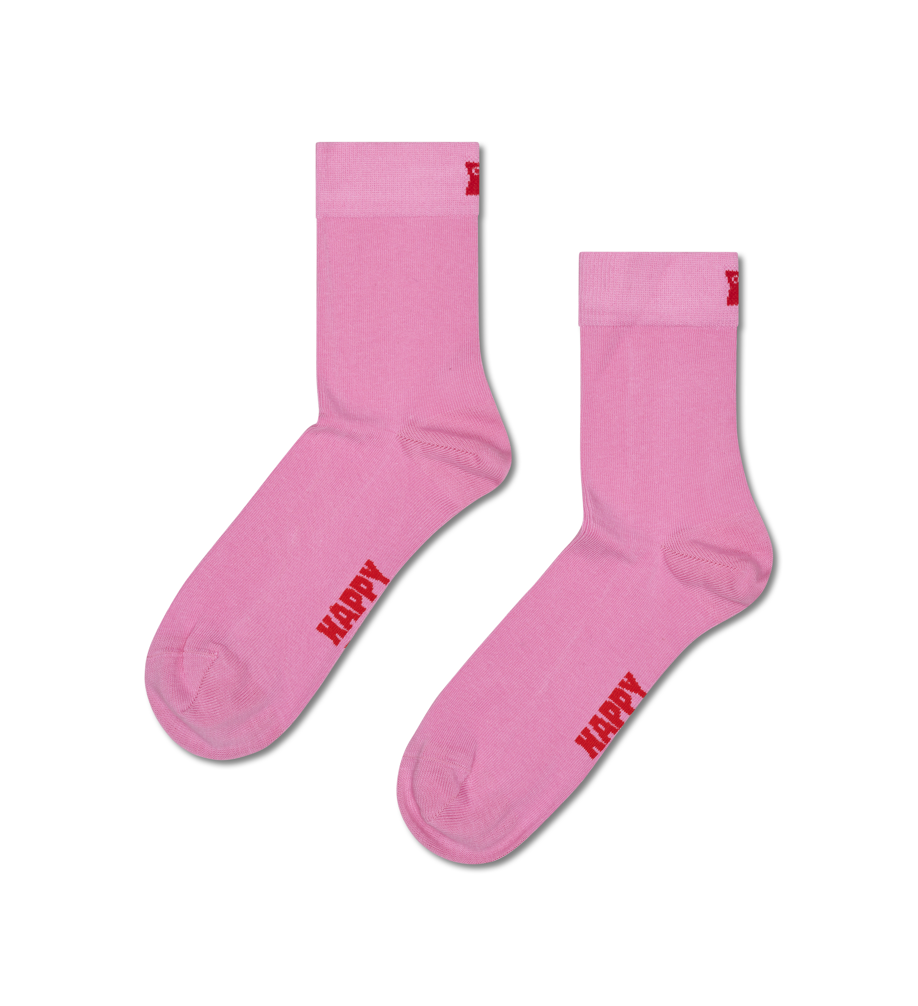 Solid Short Crew Sock