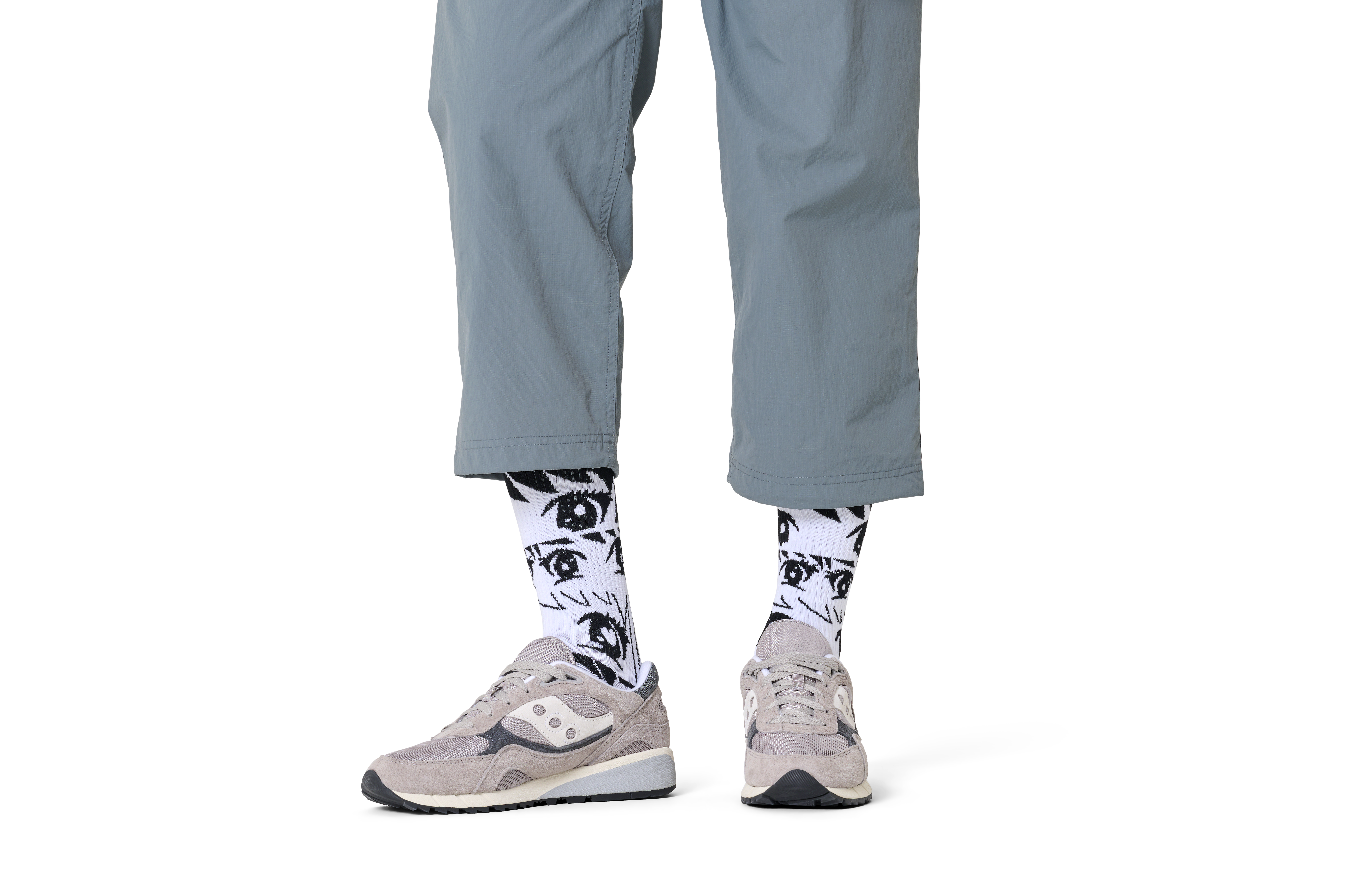 Anime Stripes Sneaker Sock