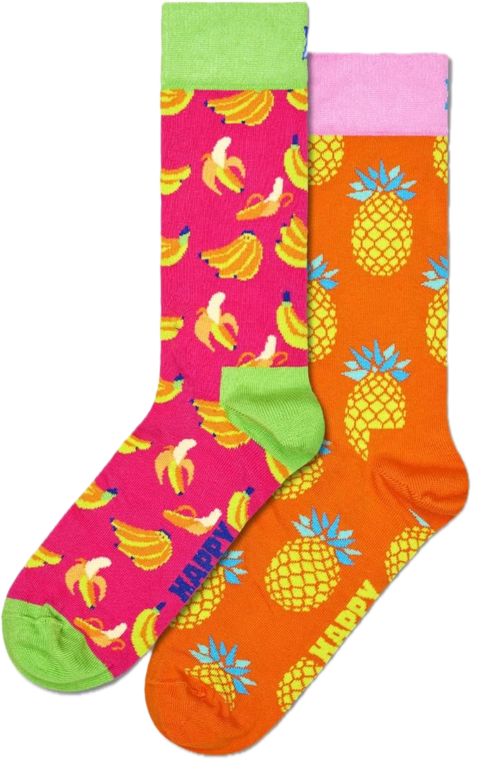 2-Pack Fruity Mix Socks Gift Set