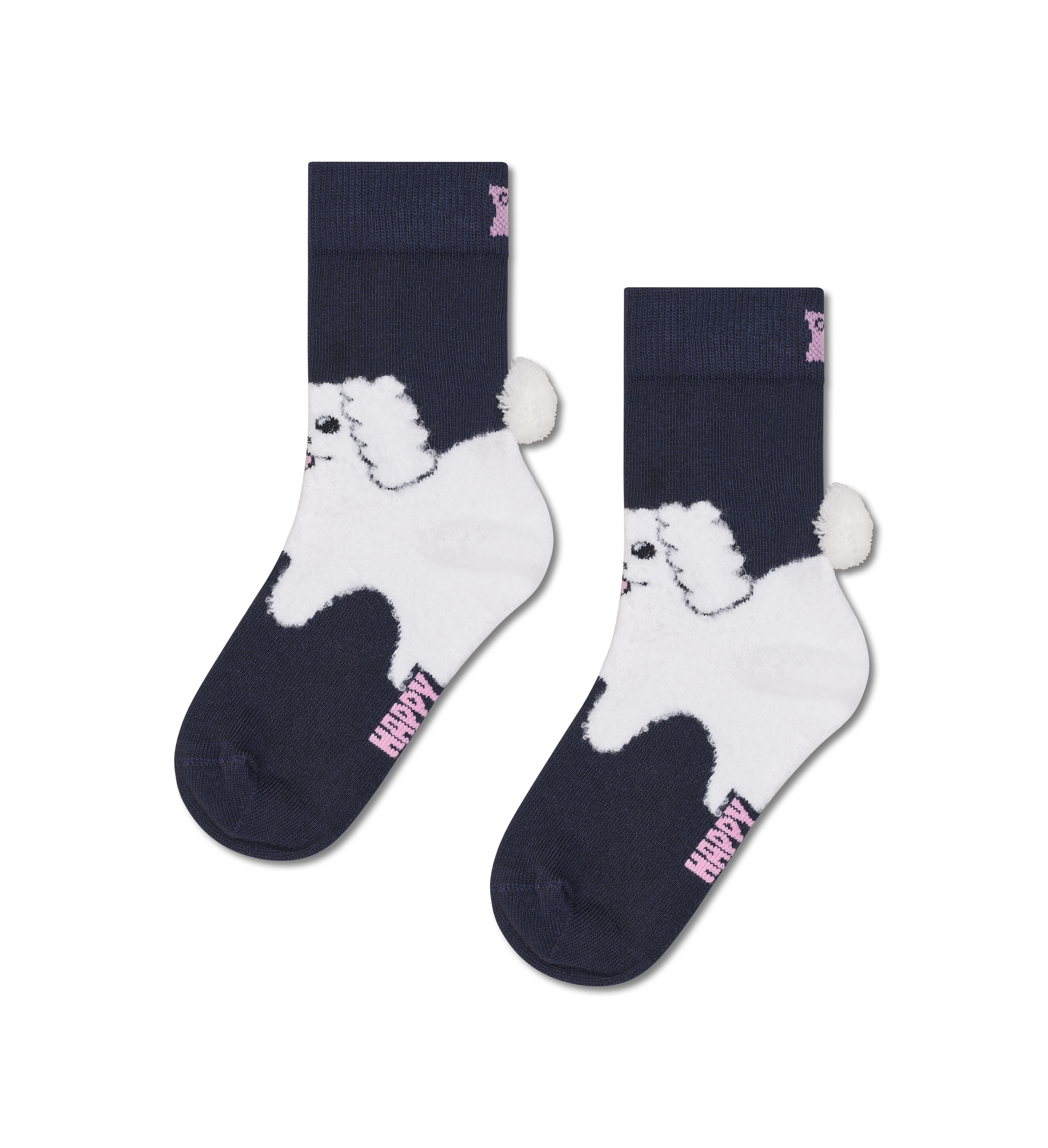 Kids Fluffy Dog Sock