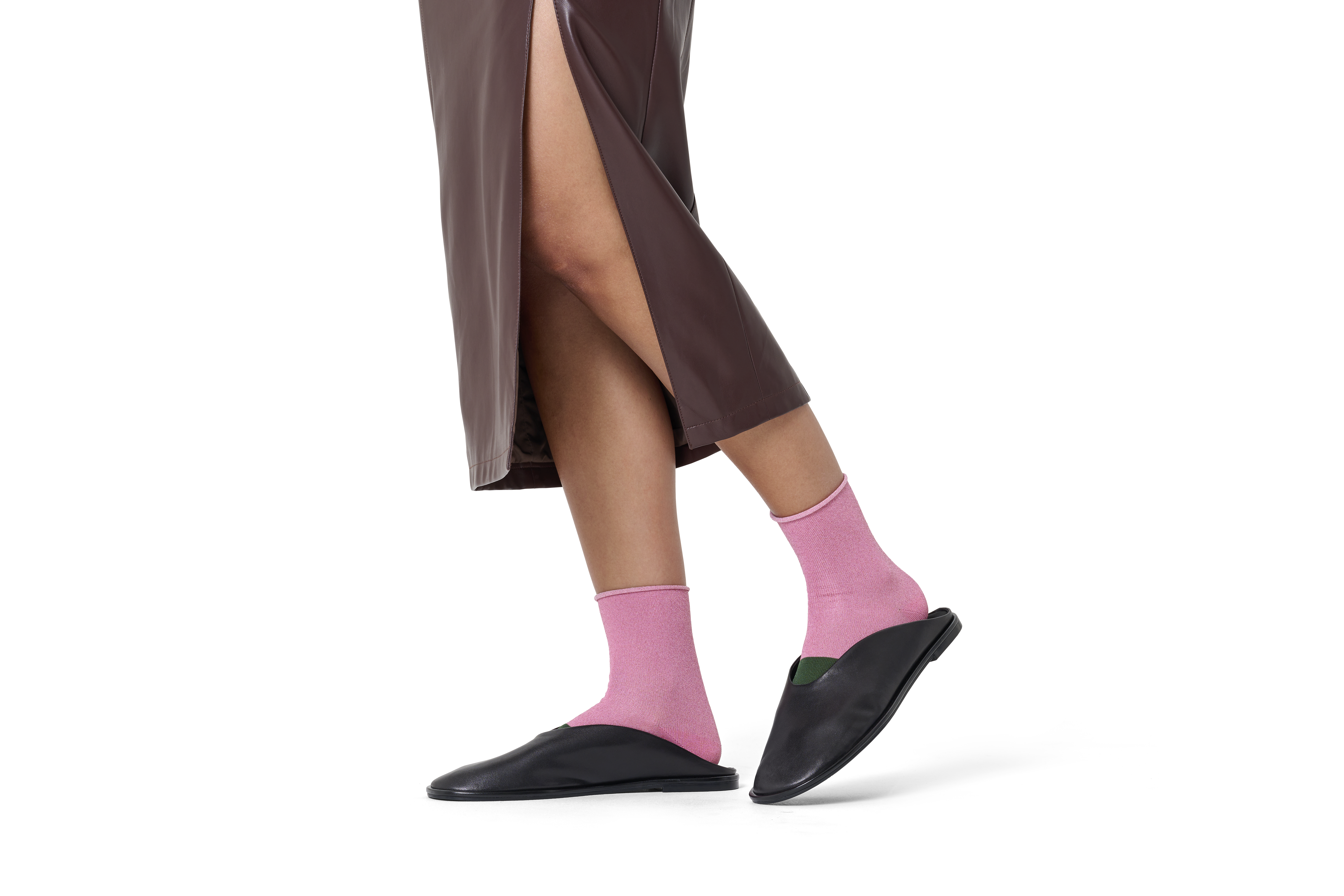 Extended Toe 1/2 Crew Sock