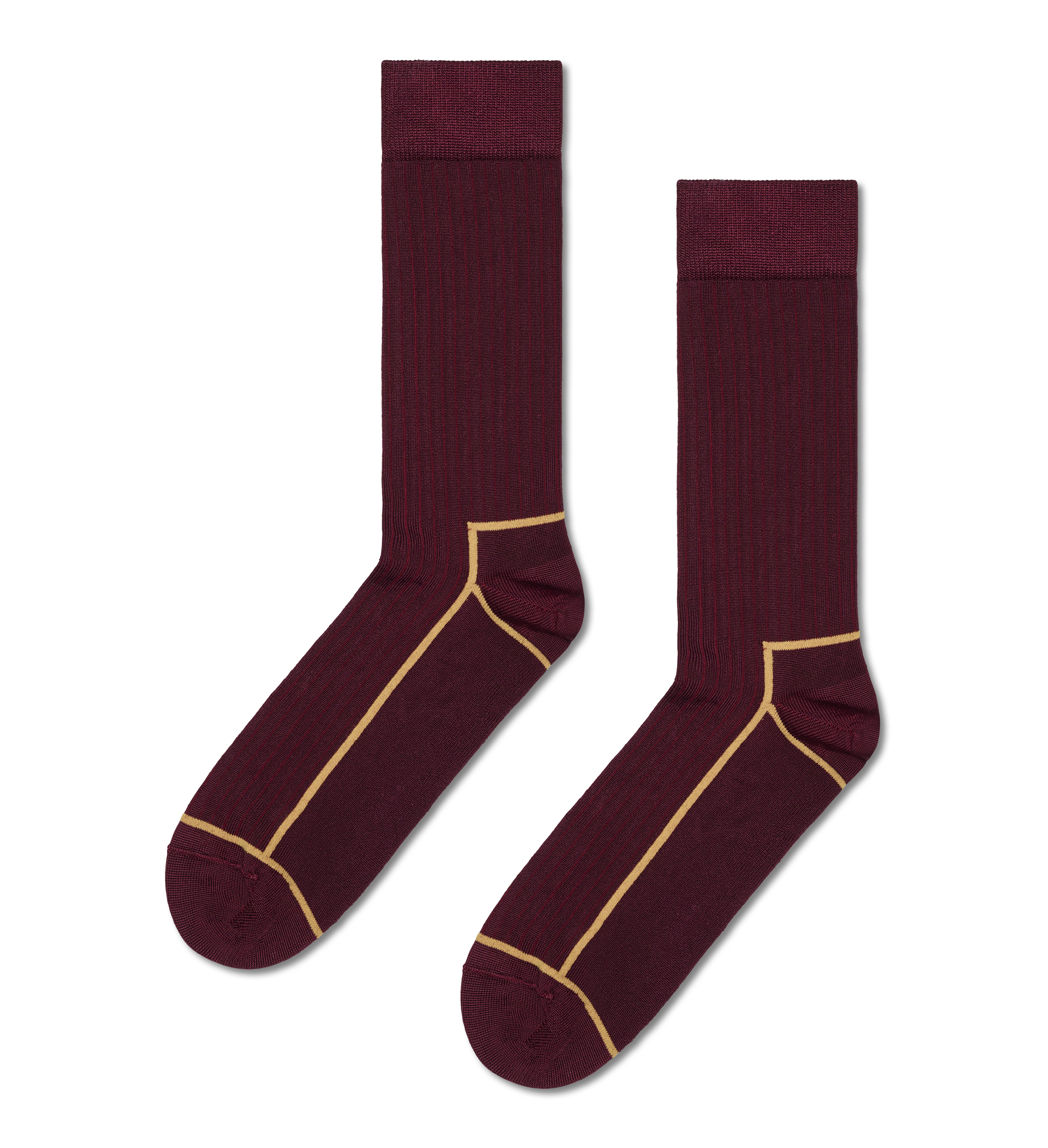 Contrast Stripe Sock