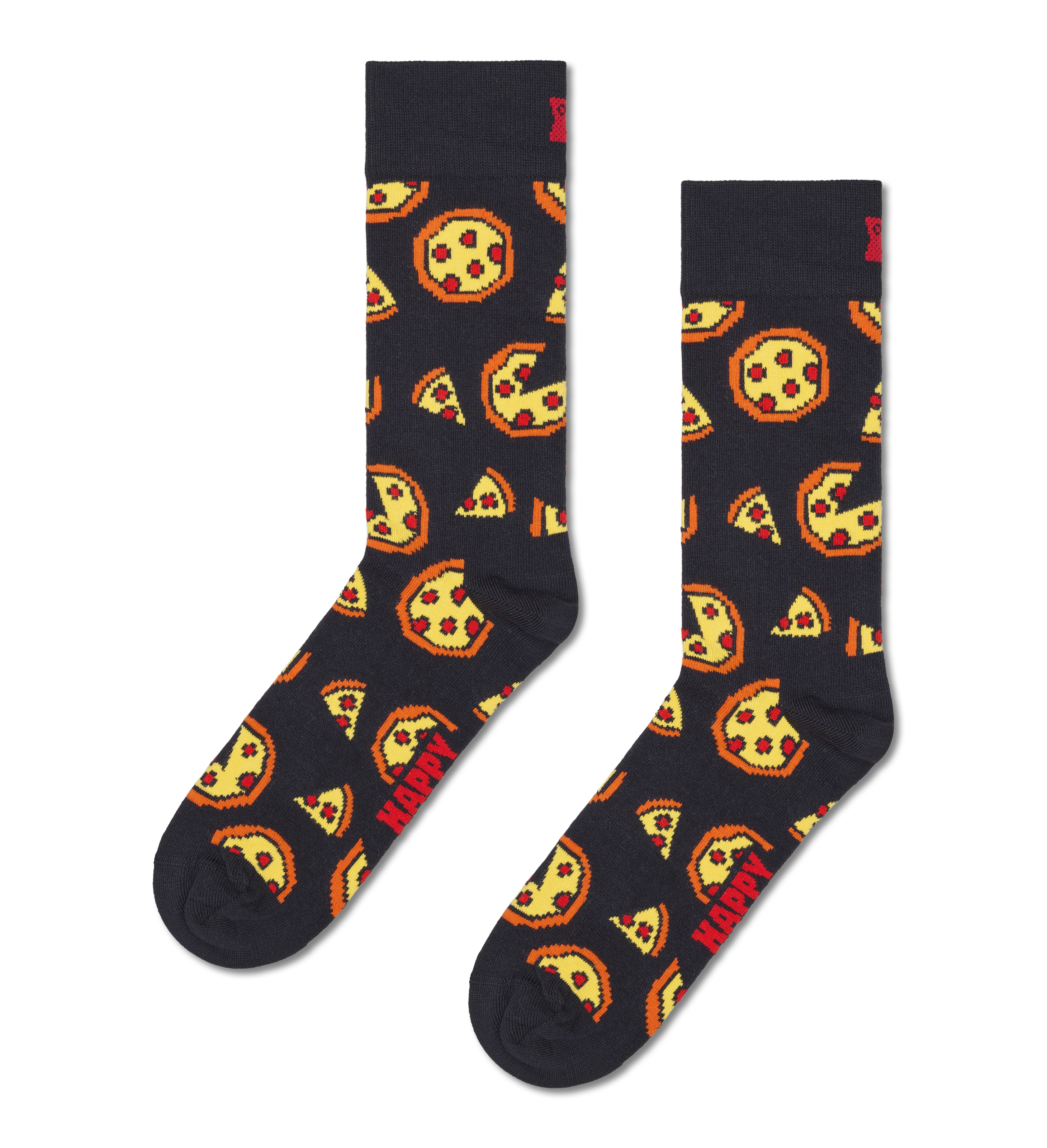 Pixelated Pizza Sock