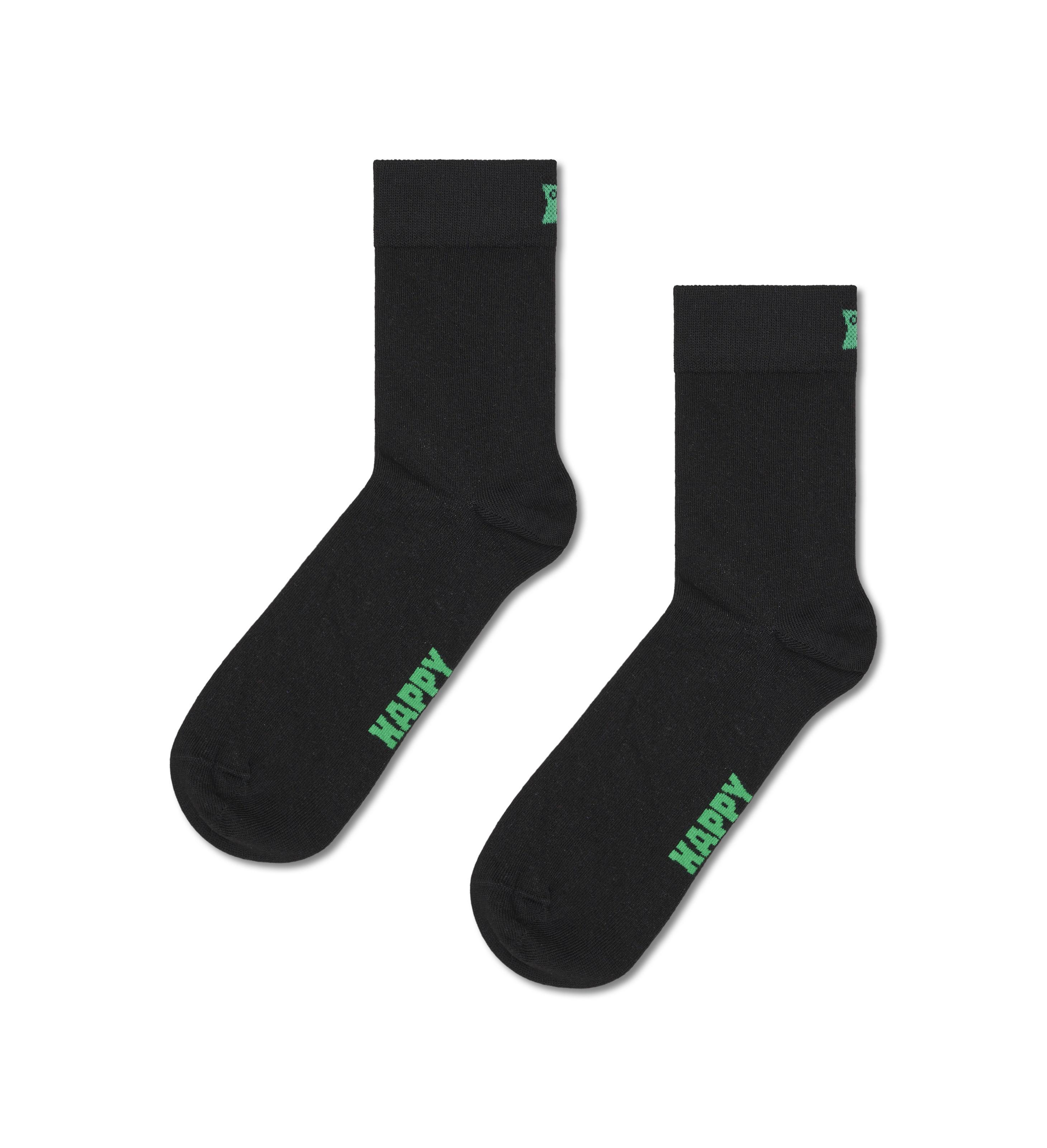 Solid Short Crew Sock