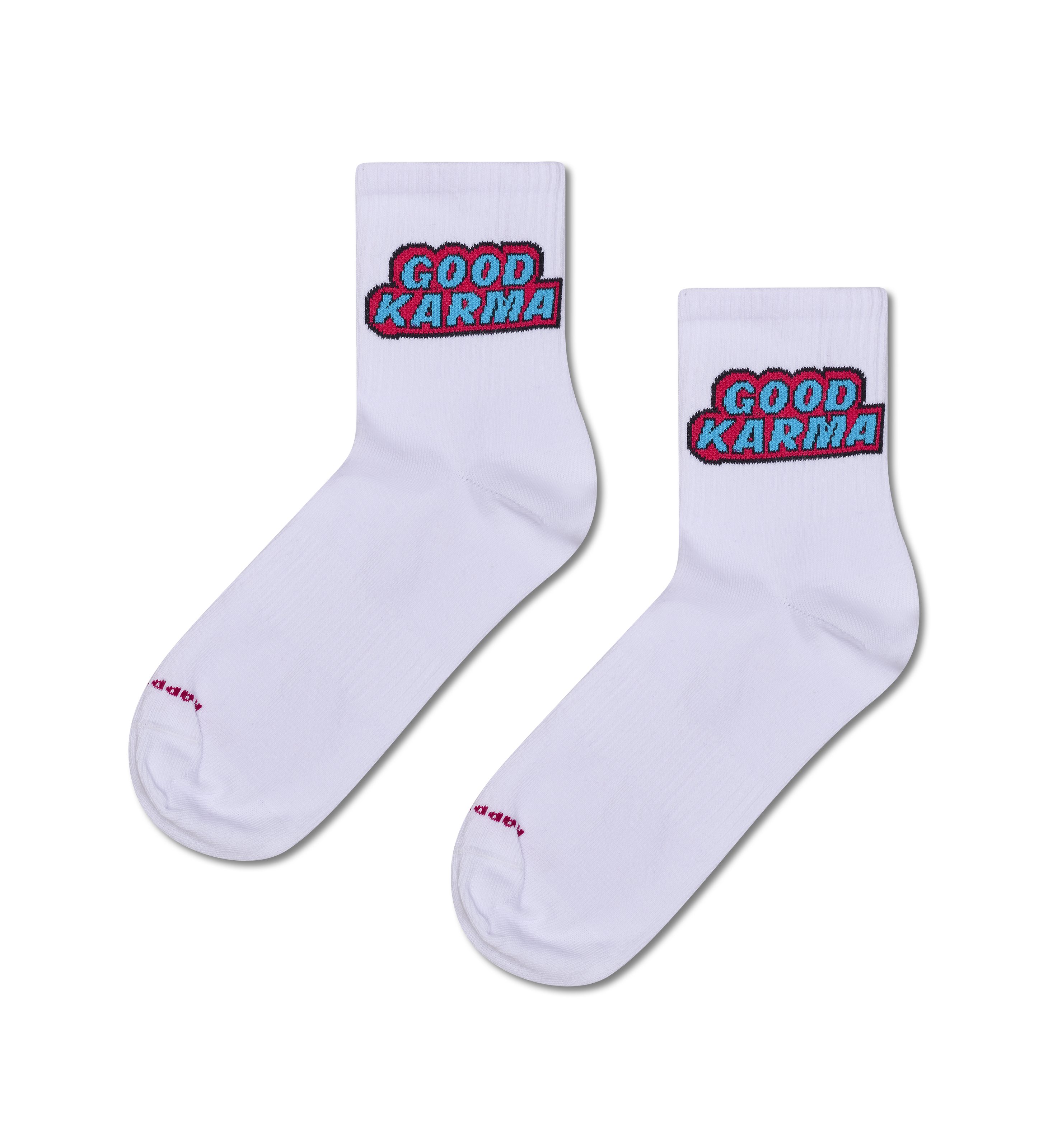 Good Karma 1/2 Crew Sneaker Sock