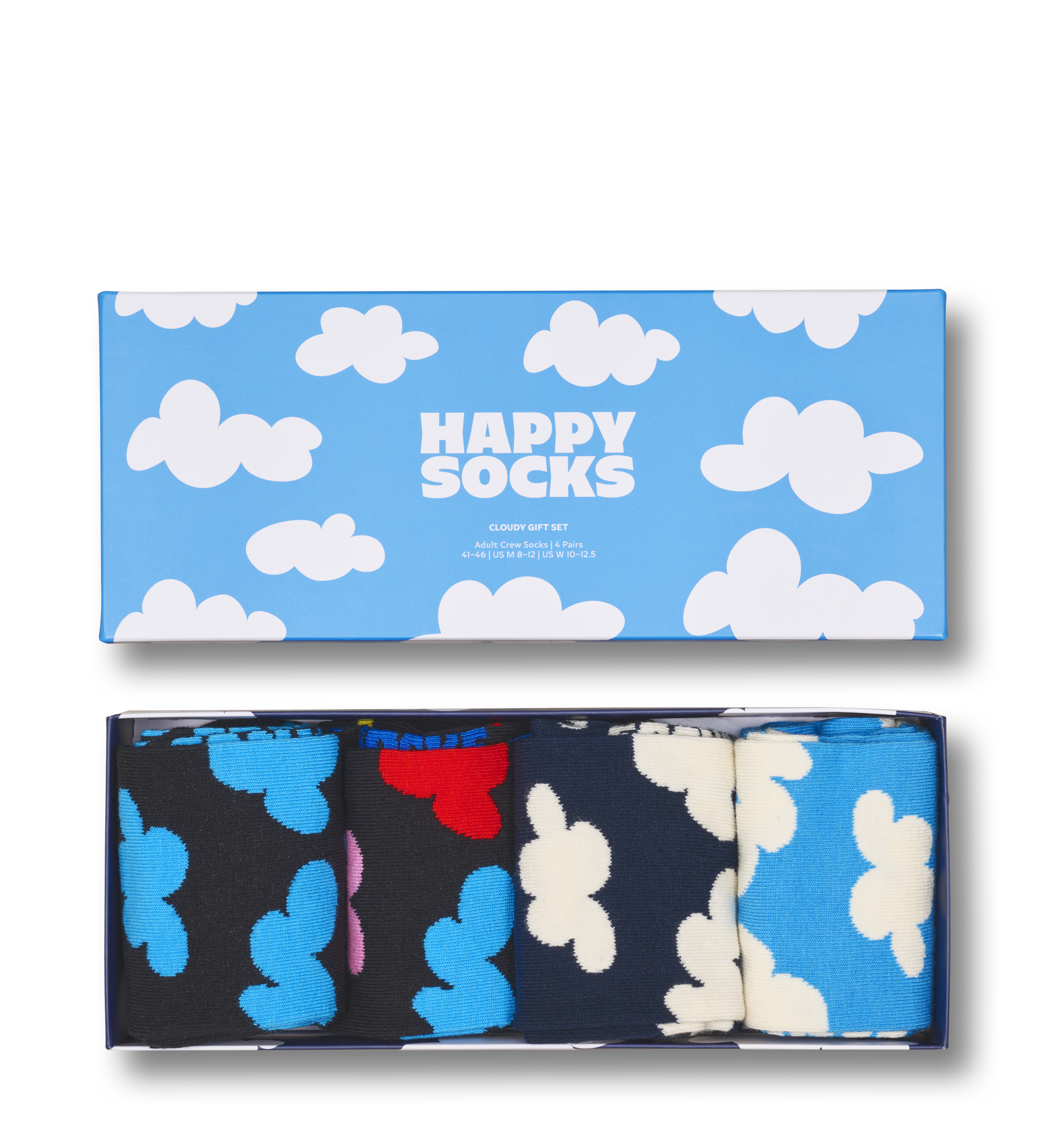 4-Pack Cloudy Socks Gift Set